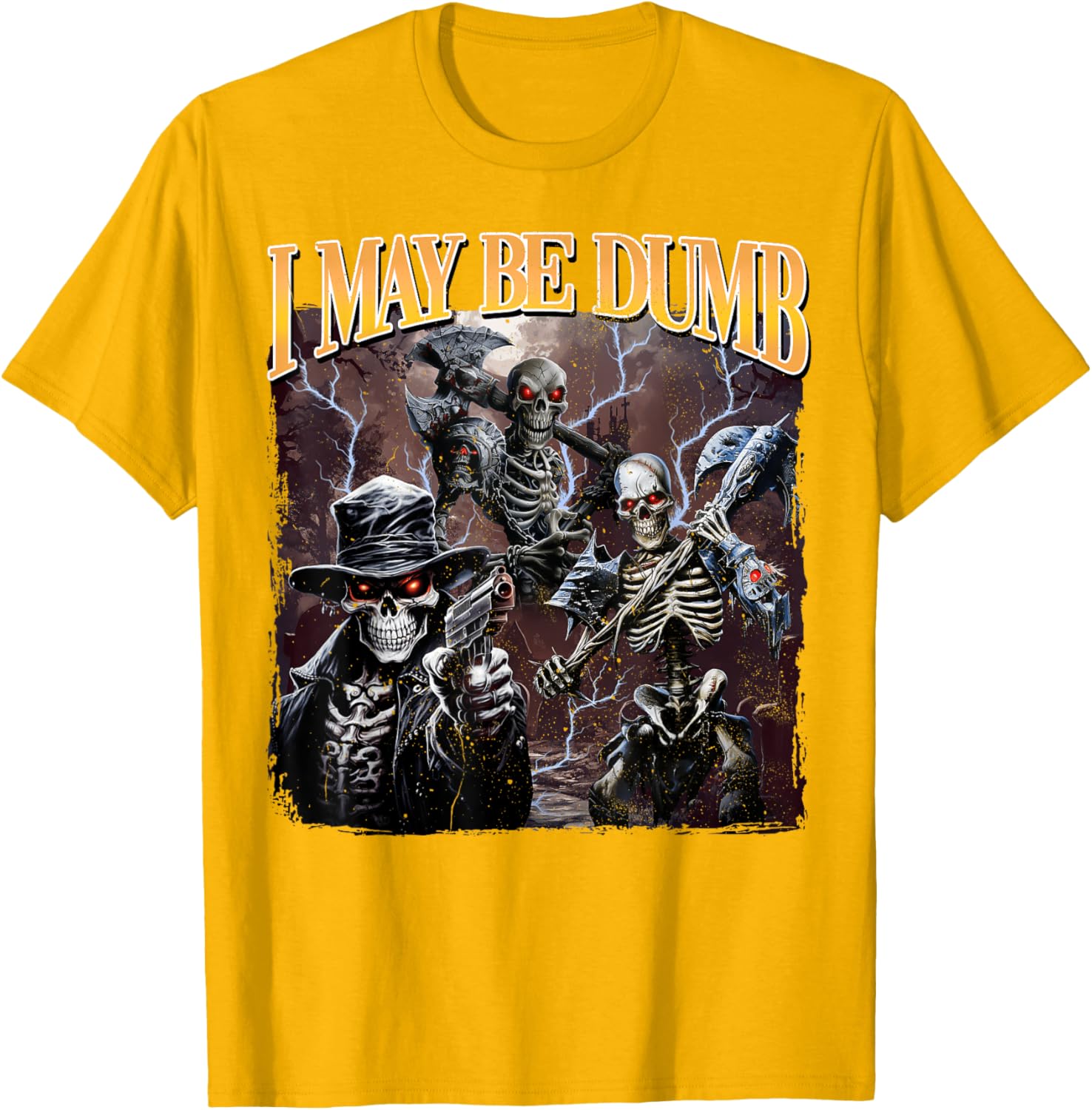 Funny Skeleton Meme T-Shirt for Unique Style and Humor Lovers - 4