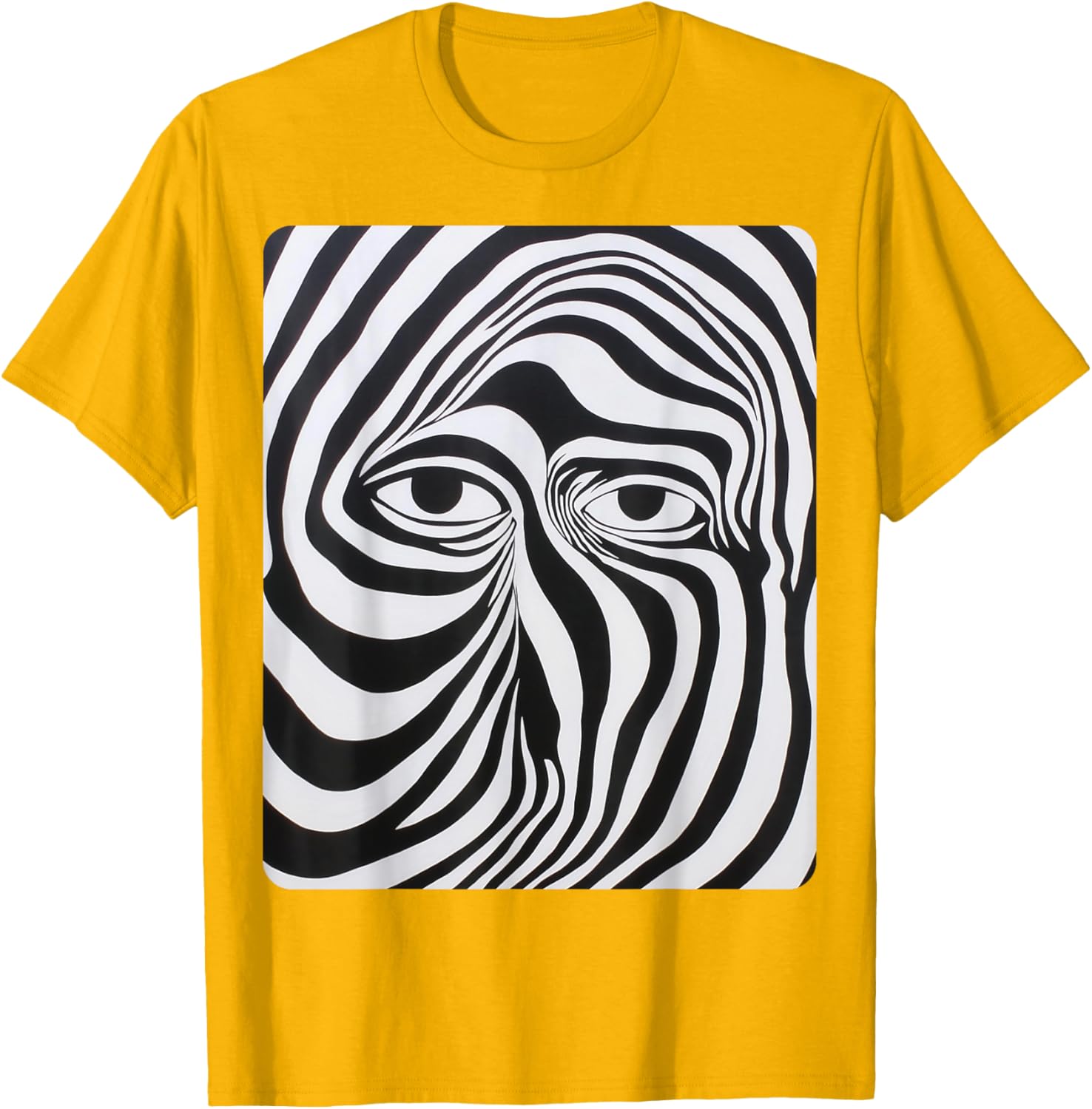 Stylish Eyes White and Black Designer T-Shirt for Trendy Fashion Lovers - 25