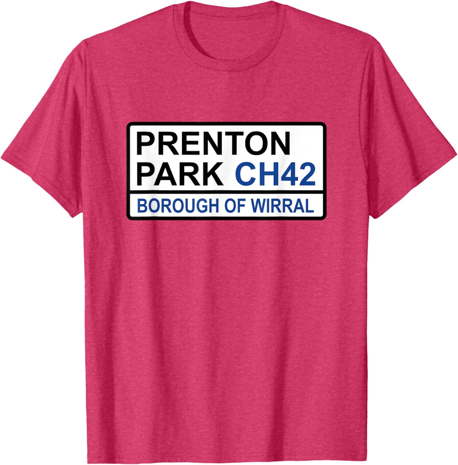 Tranmere Rovers Prenton Park Street Sign T-Shirt for Fans and Style - 22