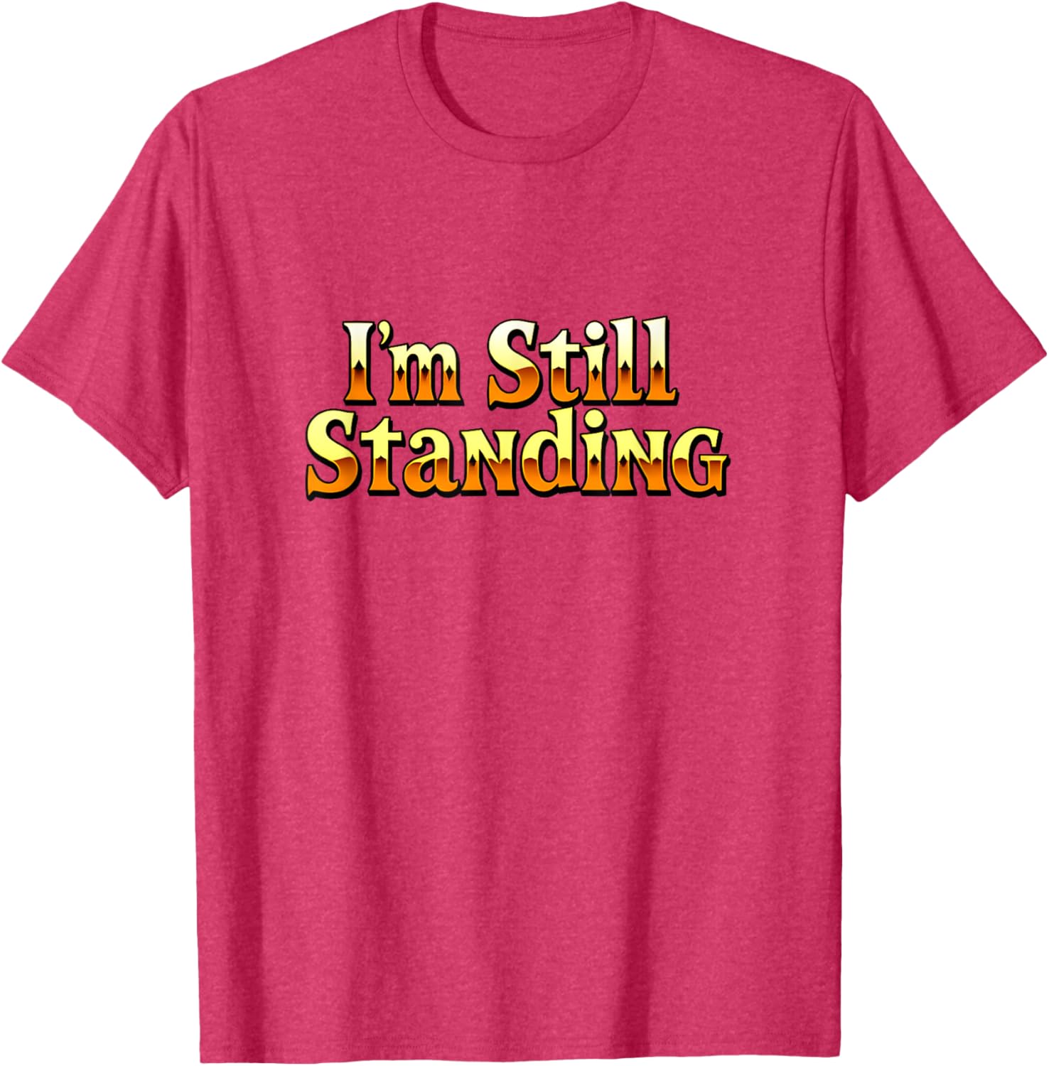 Vintage 70s 80s I'm Still Standing T-Shirt Retro Concert Style Apparel - 8