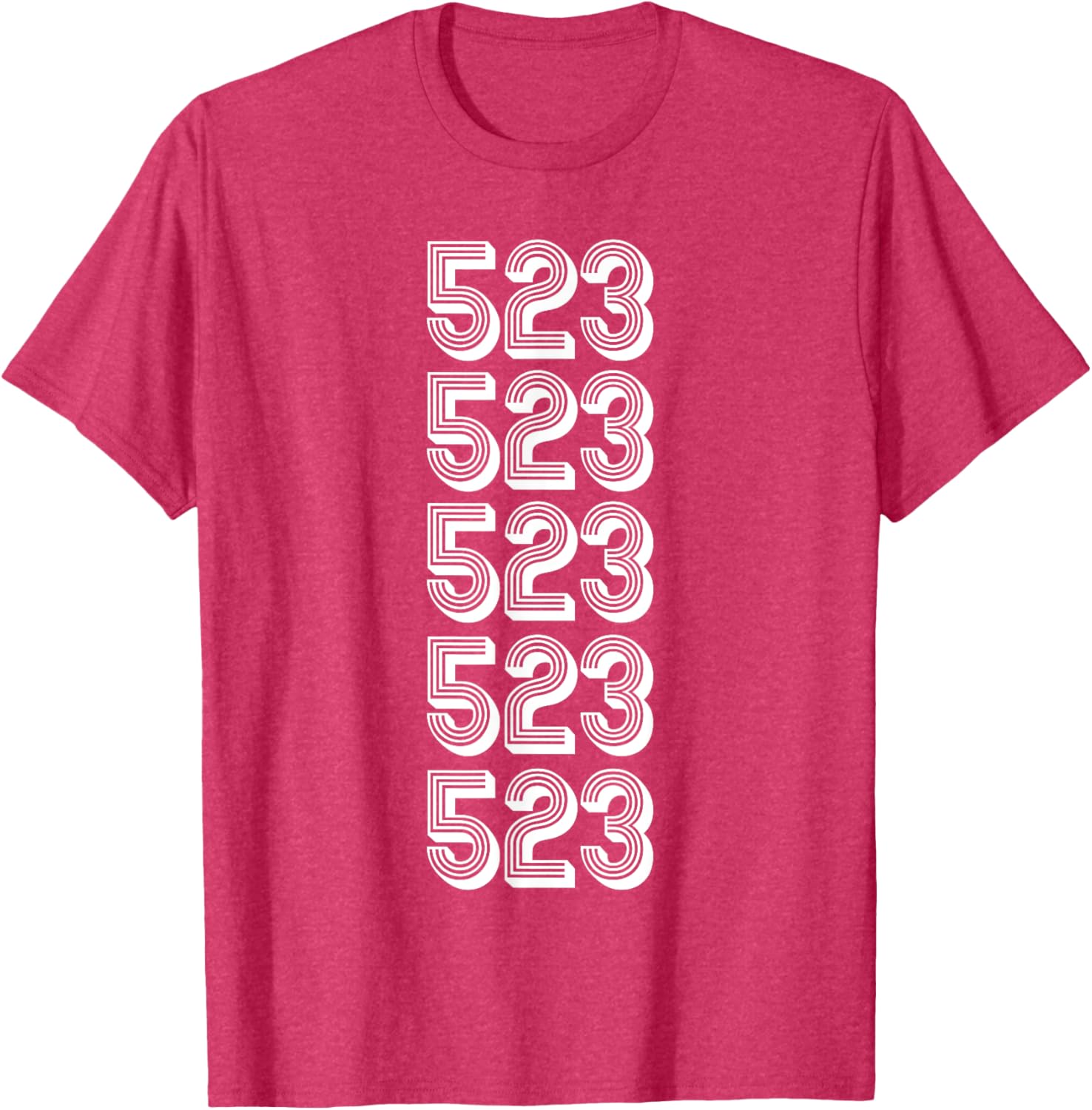 523 Area Code Non Geographic Services T-Shirt - Fun and Stylish Apparel - 23
