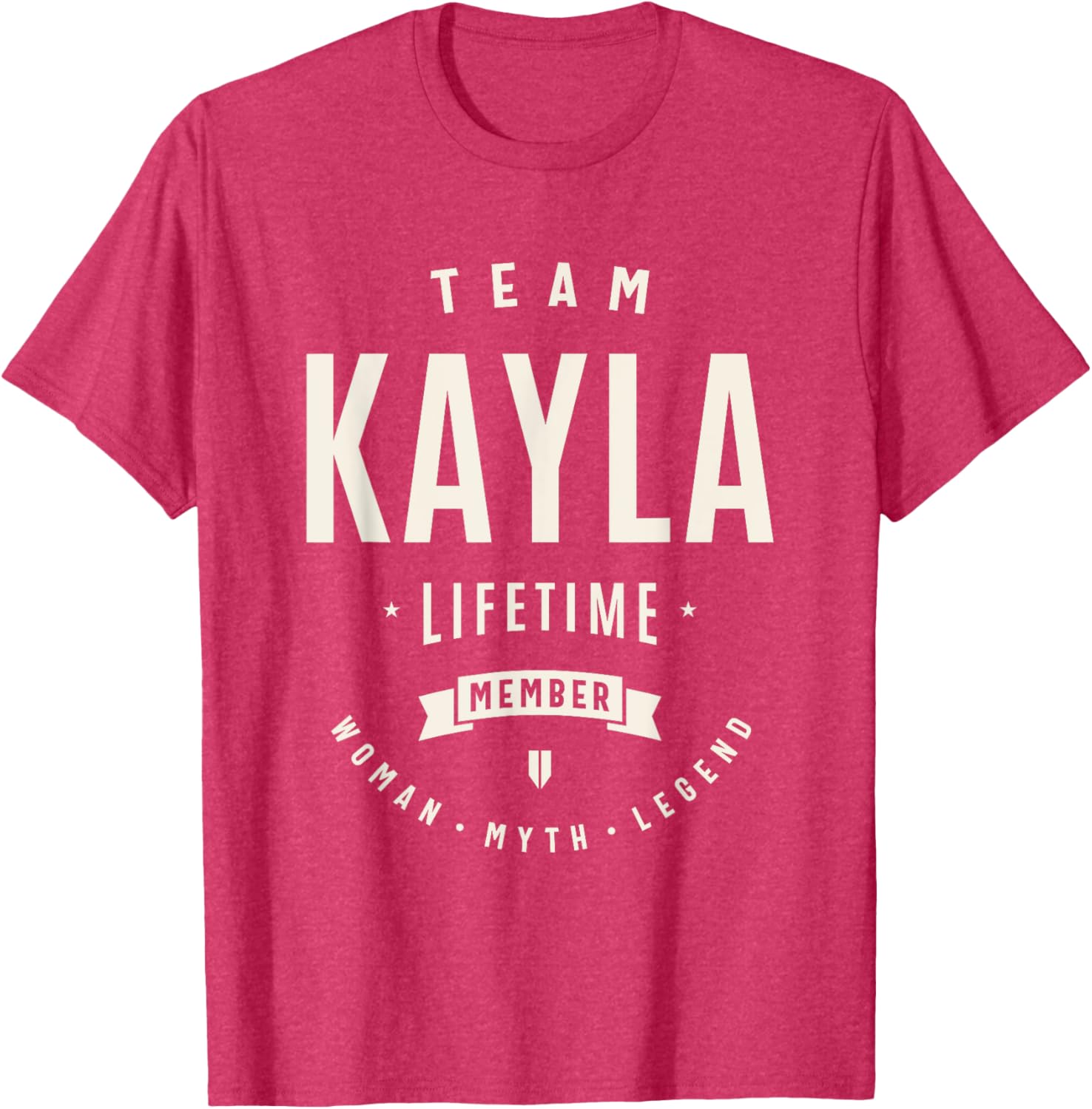 Team Kayla Funny Lifetime Member T-Shirt for Proud Kayla Fans - 13