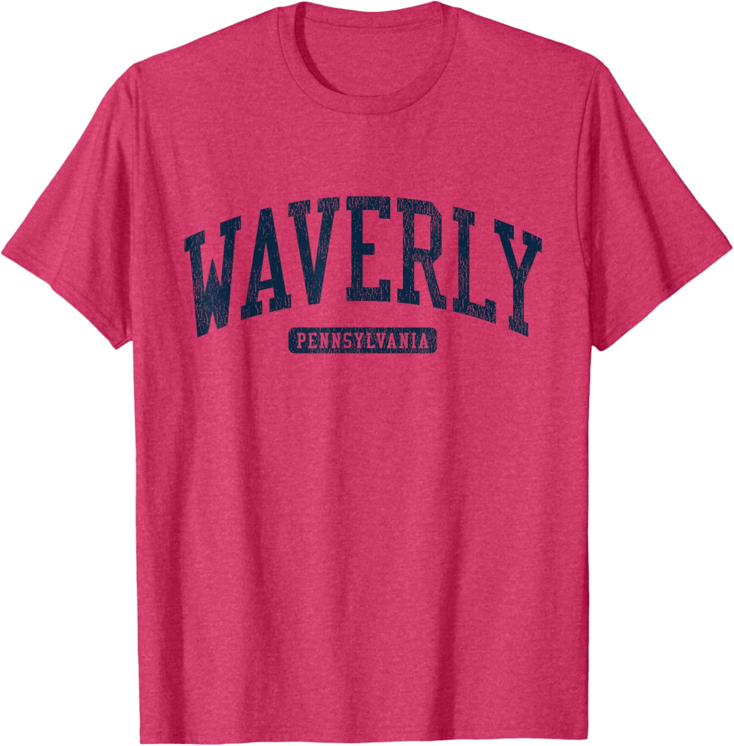 Waverly PA College University Blue T-Shirt Stylish Apparel for Everyone - 4