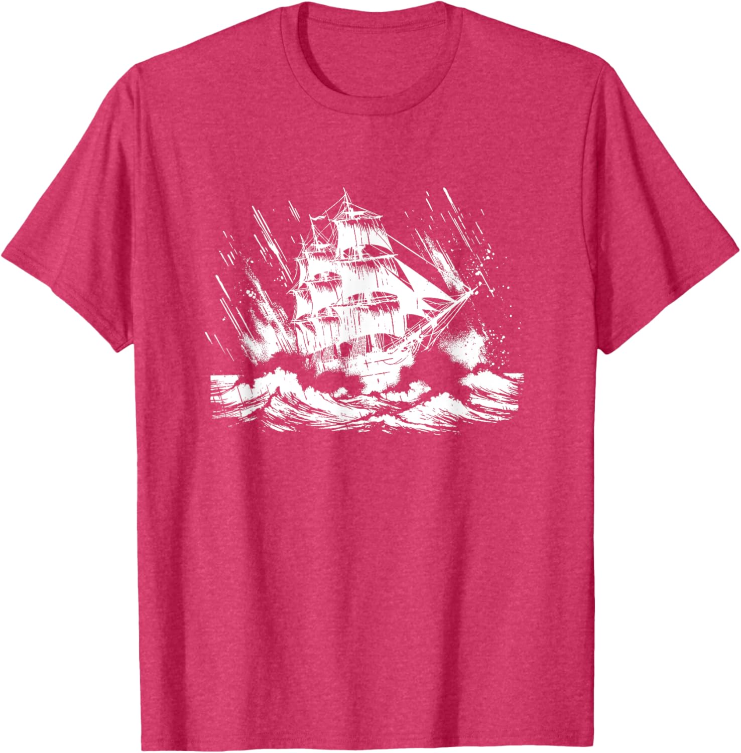 Snirt Three Master Sailing Ship T-Shirt Hoodie for Nautical Lovers - 21