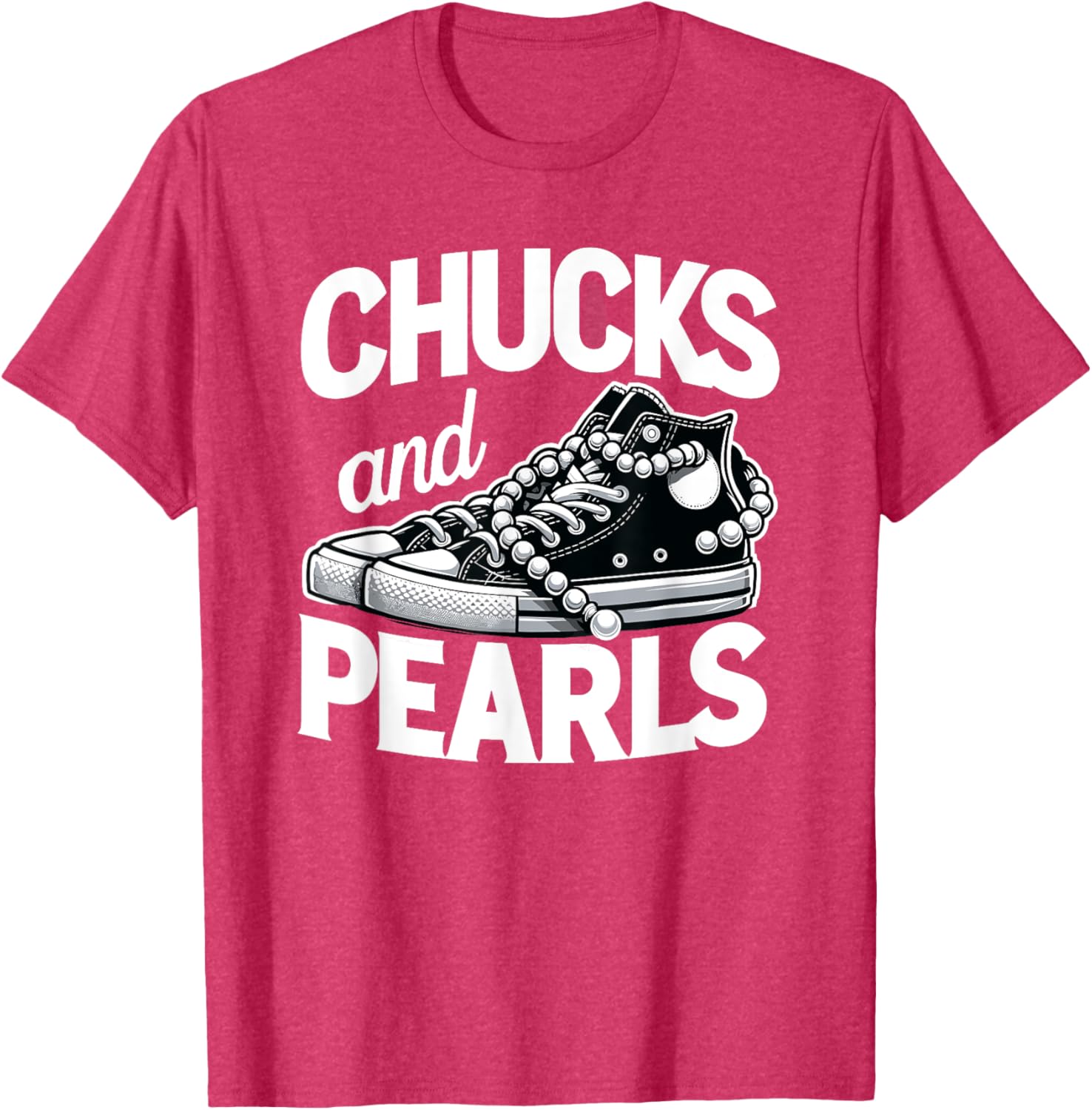 Chucks Cute Women's Pearl T-Shirt for Stylish Comfort and Elegance - 18