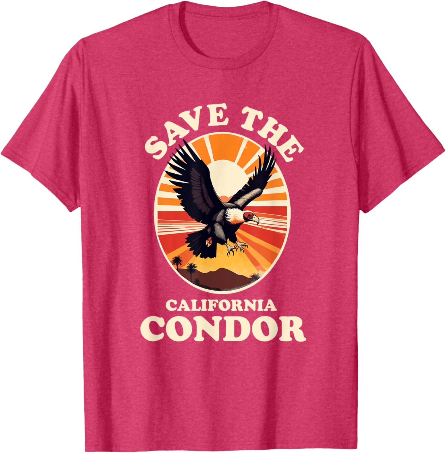 Save the California Condor T-Shirt for Bird Lovers and Nature Enthusiasts - 23