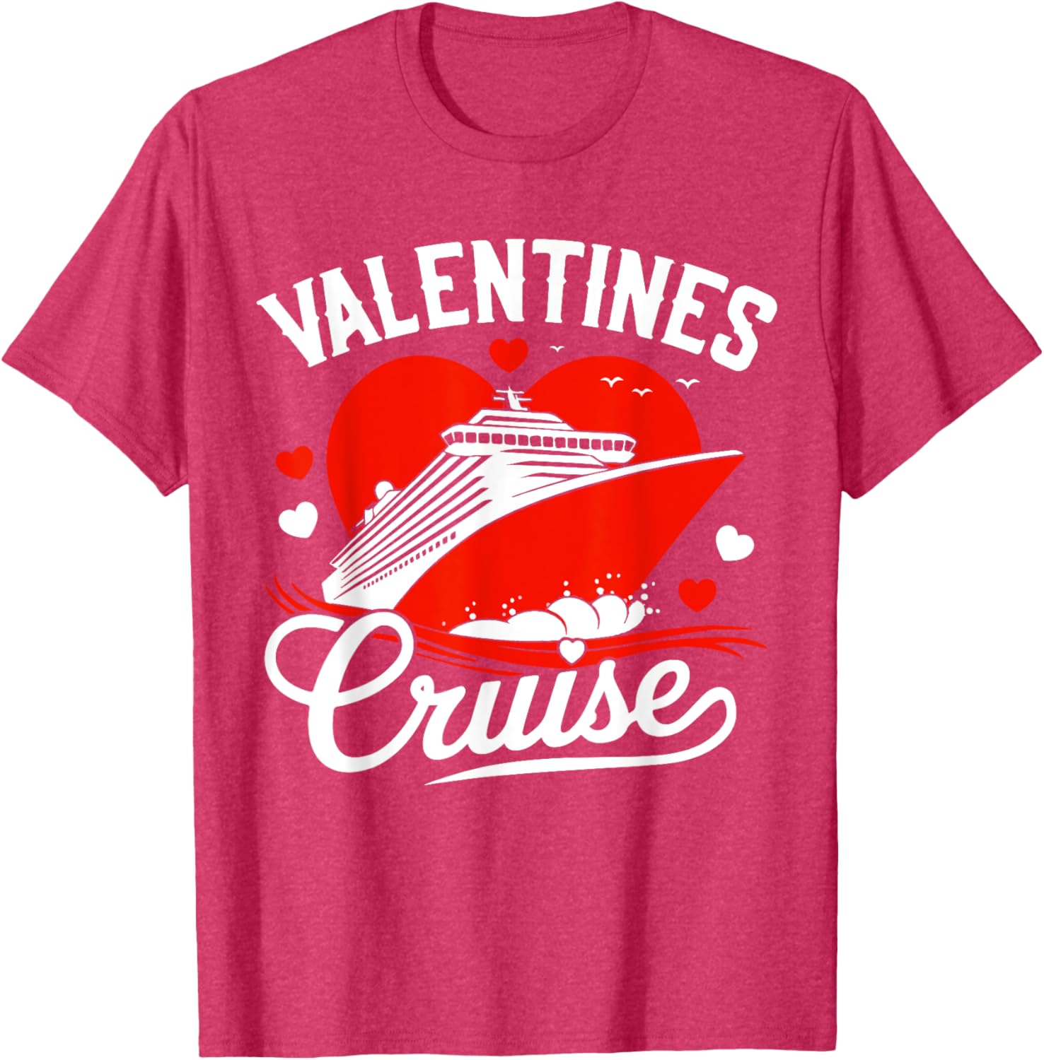 Valentine's Day Cruise Matching Couple T-Shirts for Sweet Vacation Fun - 9