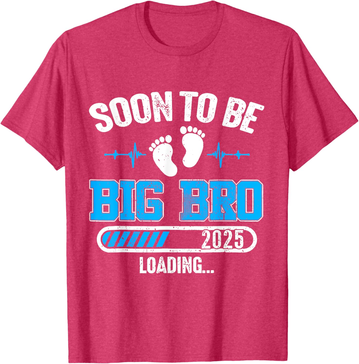 Soon To Be Big Brother 2025 Loading Pregnancy Announcement T-Shirt - 20