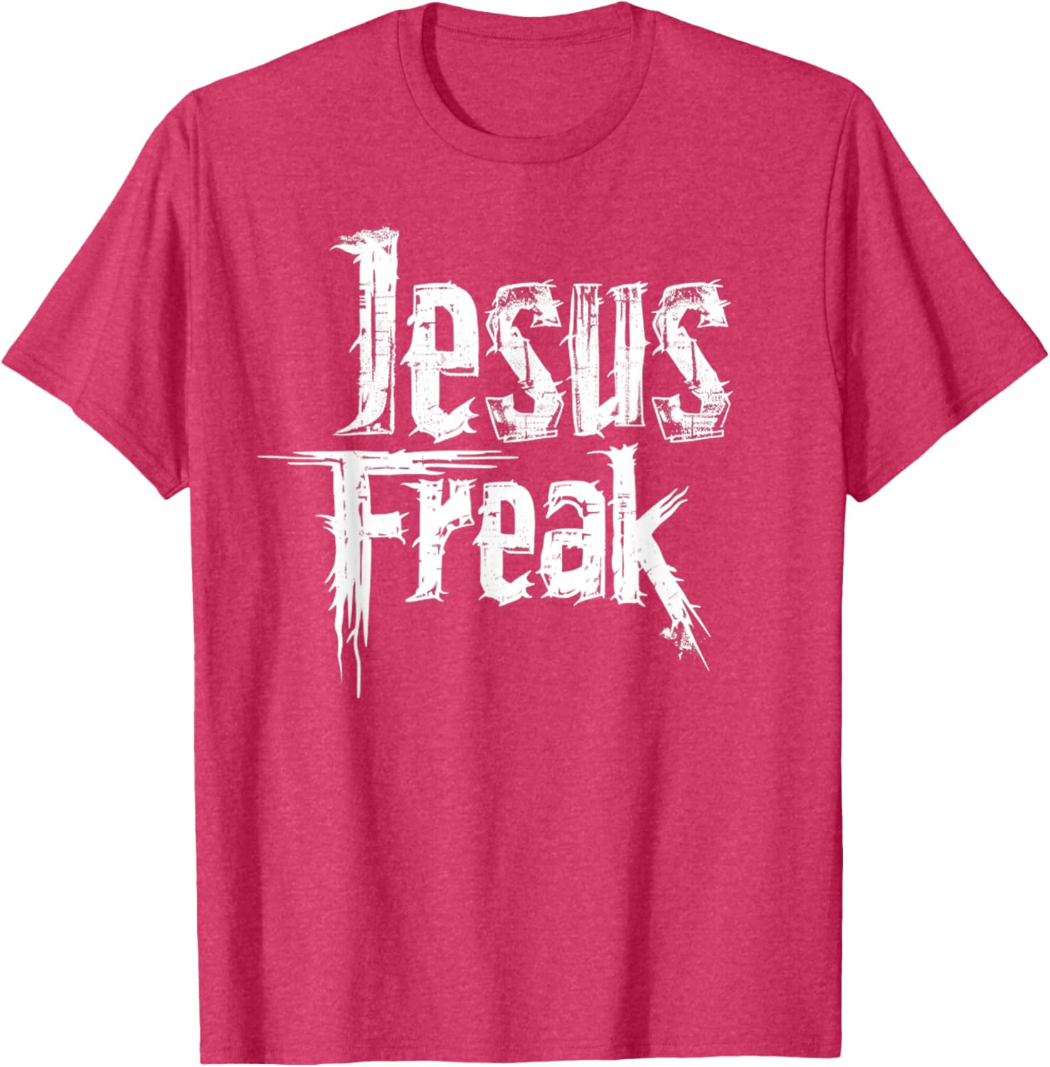 Vintage Jesus Freak Grunge Style T-Shirt for Christian Fashion Lovers - 8