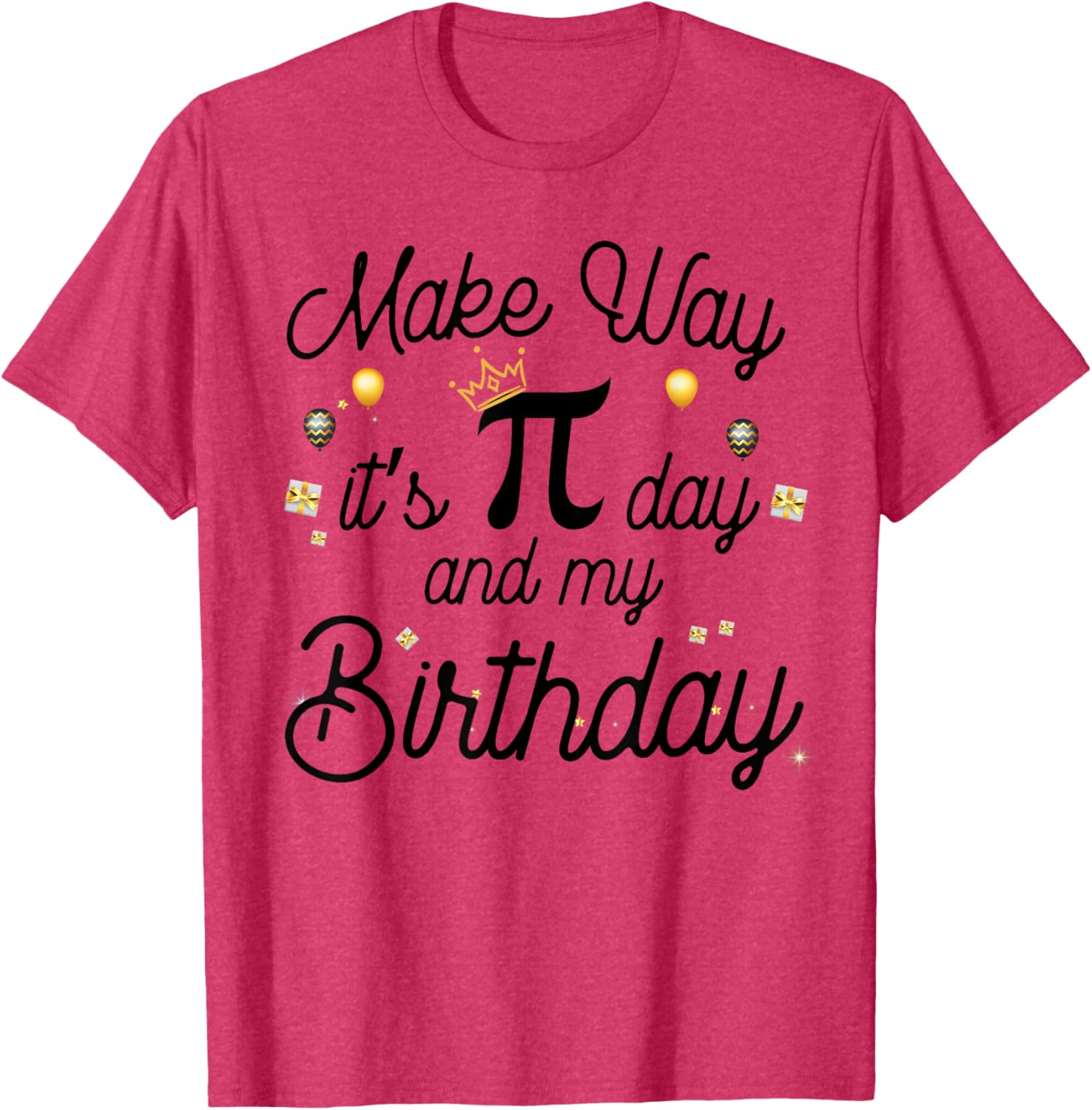 Celebrate Pi Day and Your Birthday with This Fun T-Shirt Gift - 9
