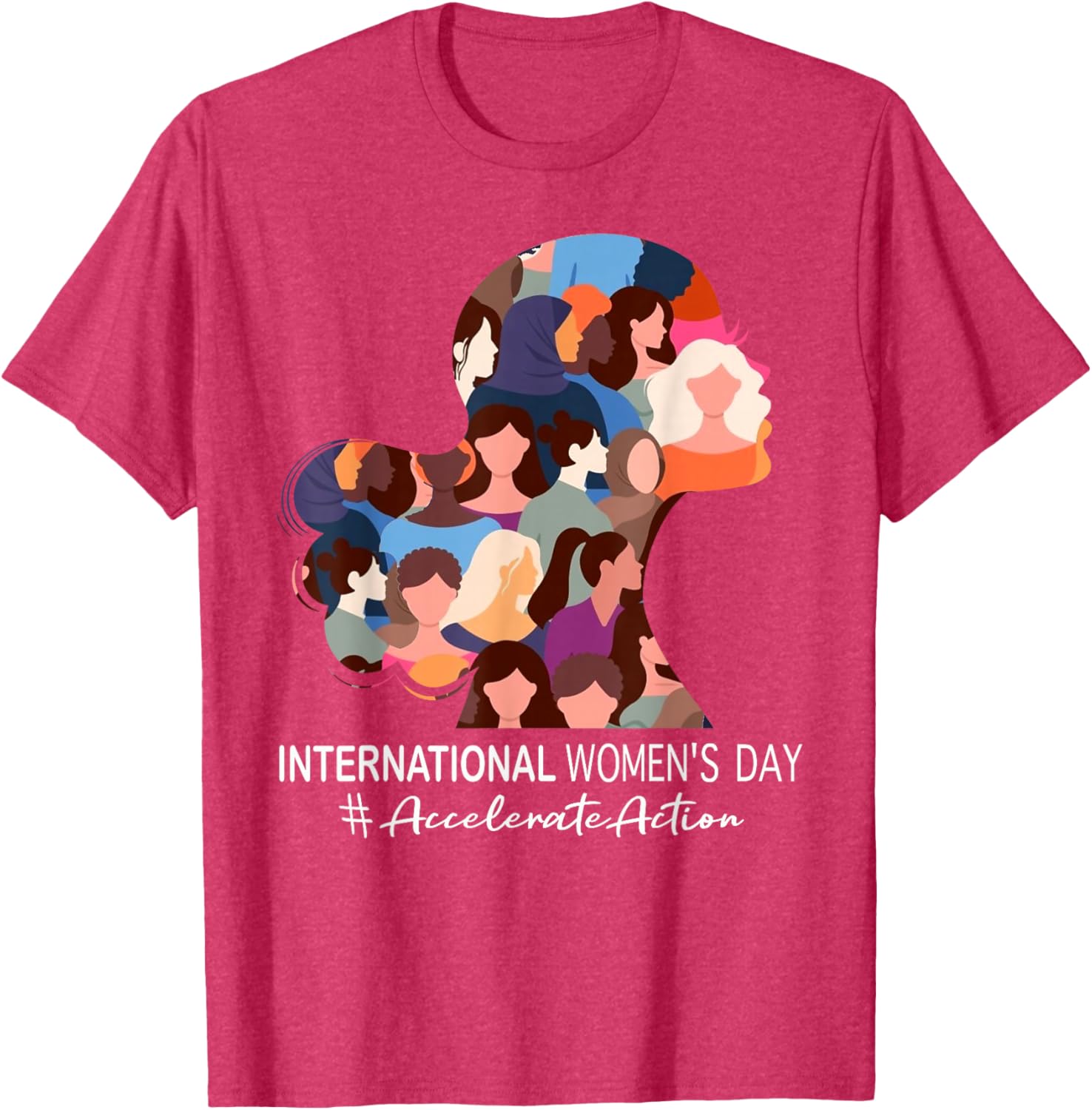 Accelerate Action Women's Day 2025 T-Shirt Stylish Comfort for Everyday Wear - 11