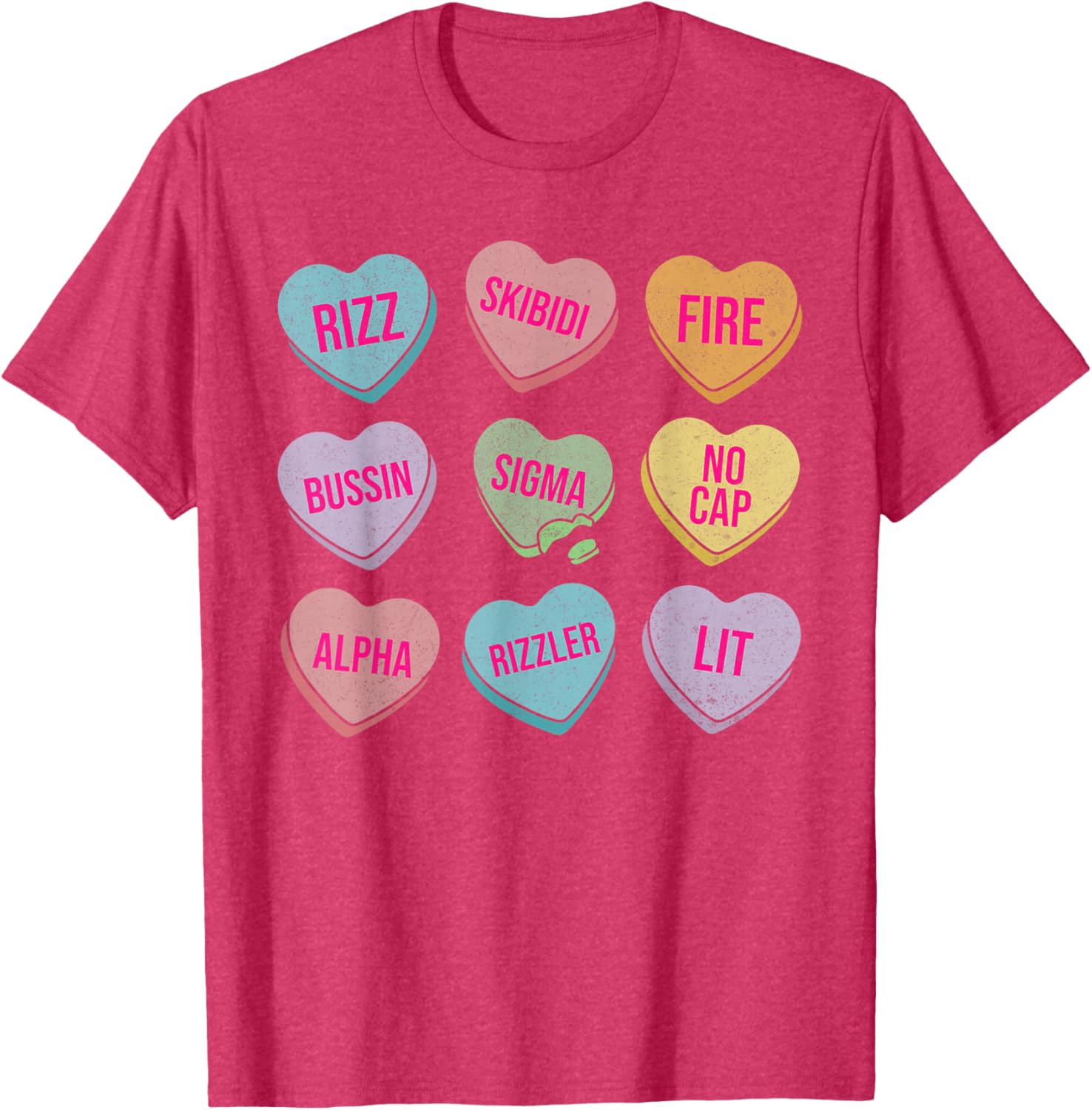 Skibidi Funny Valentine's Day Rizz Toddler T-Shirt for Boys - 19