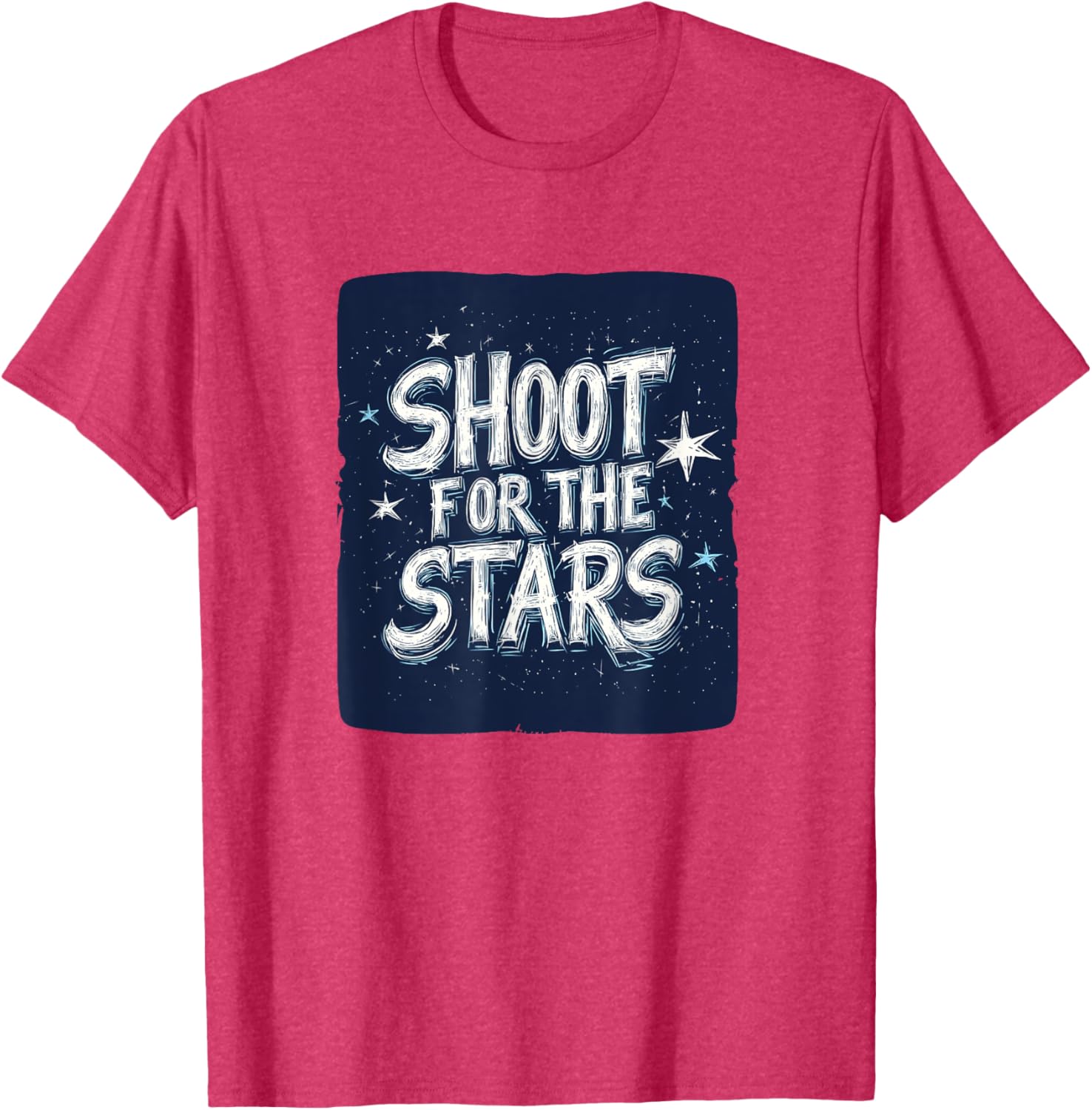 Awesome Shoot for the Stars Statement T-Shirt for Trendy Style - 25