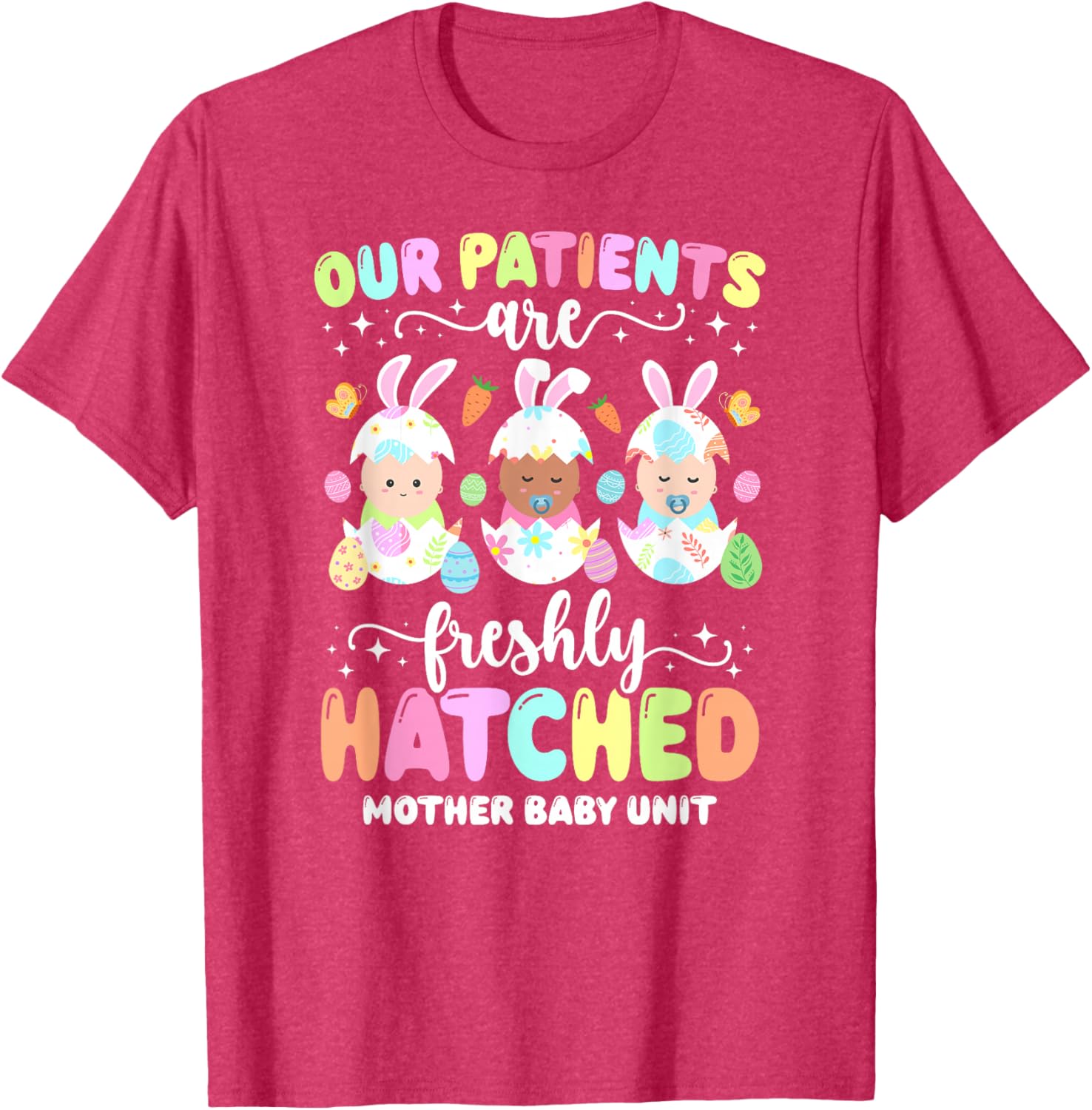 Adorable Bunny Nurse Easter T-Shirt for Mother and Baby, Perfect Gift - 4