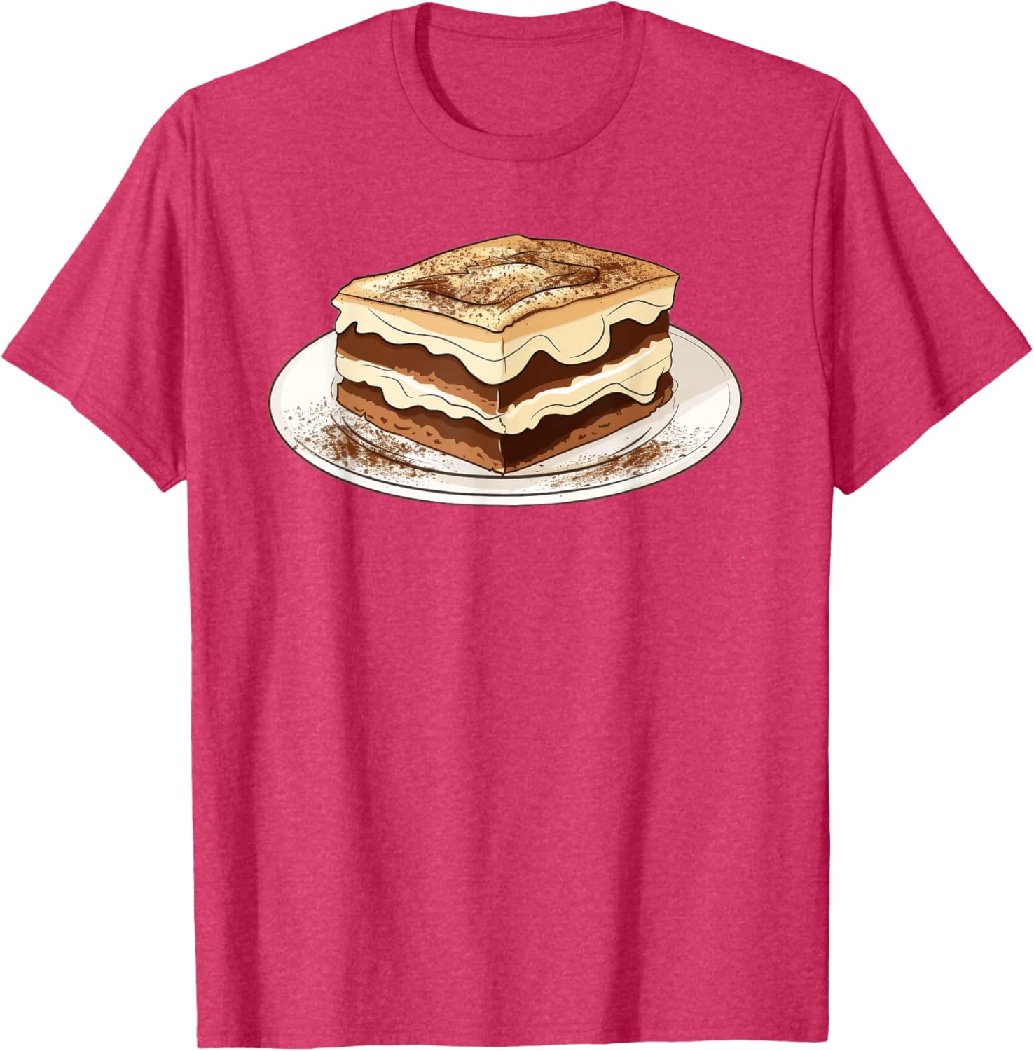 Tiramisu Funny T-Shirt for Food Lovers – Unique and Playful Design - 4