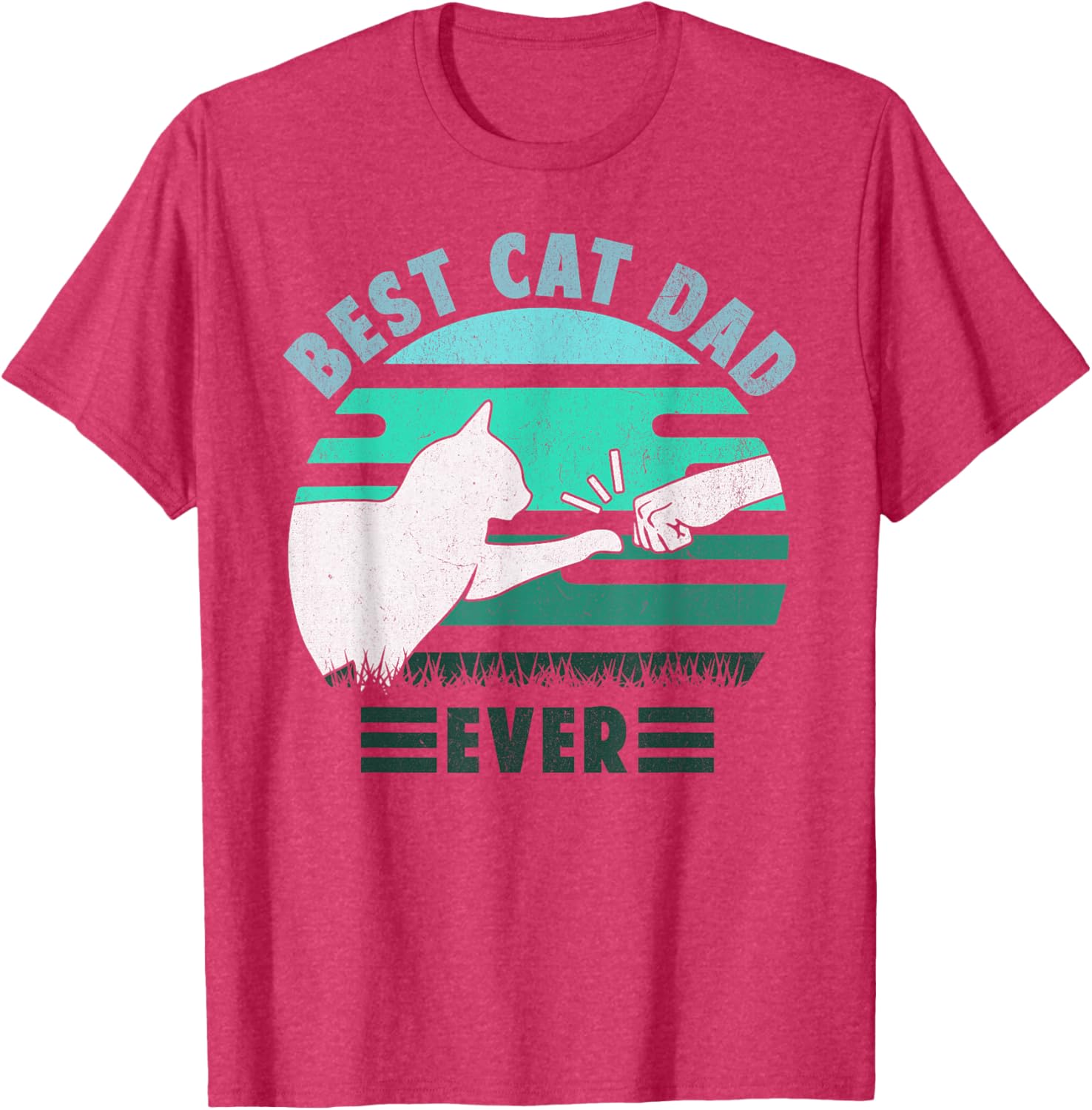 Best Cat Dad Ever Father's Day T-Shirt for Proud Cat Daddies - 25