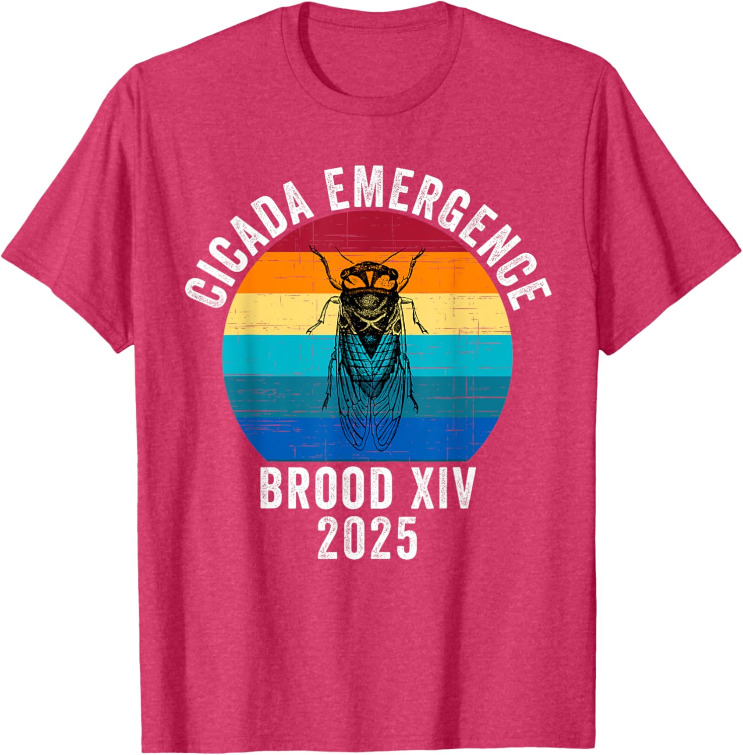 Cicada Emergence Brood XIV 2025 Funny T-Shirt for Nature Lovers - 1