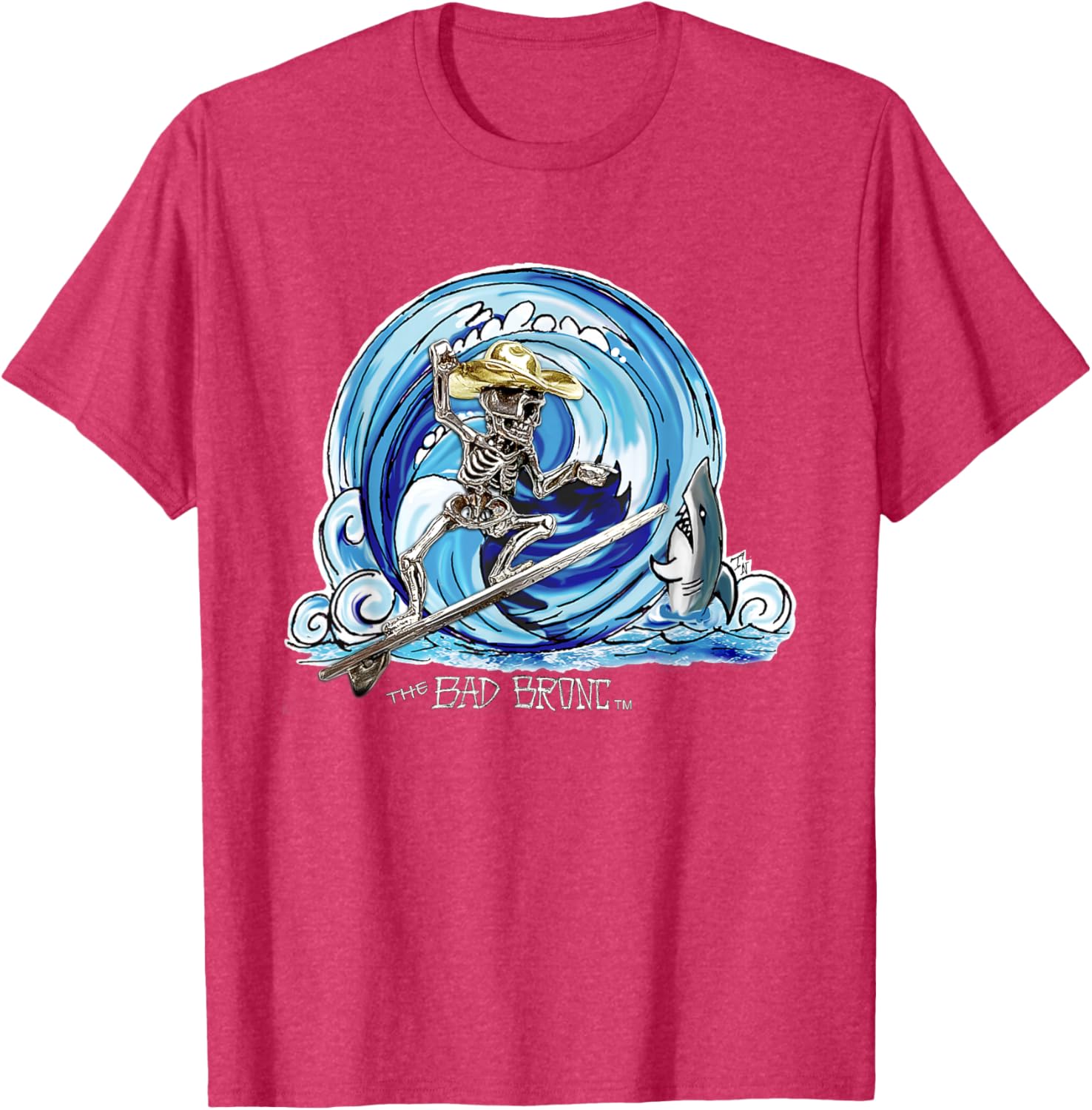 Surfin Cowboy Dude T-Shirt Fun and Stylish Apparel for Beach Lovers - 8
