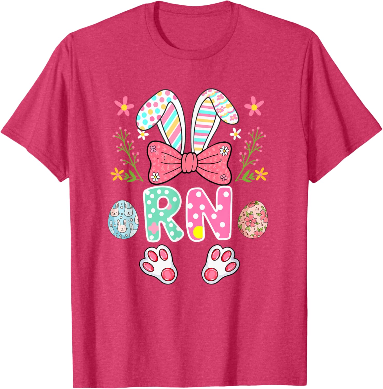 RN Job Easter Bunny Women's Costume T-Shirt for Egg Hunting Fun - 28