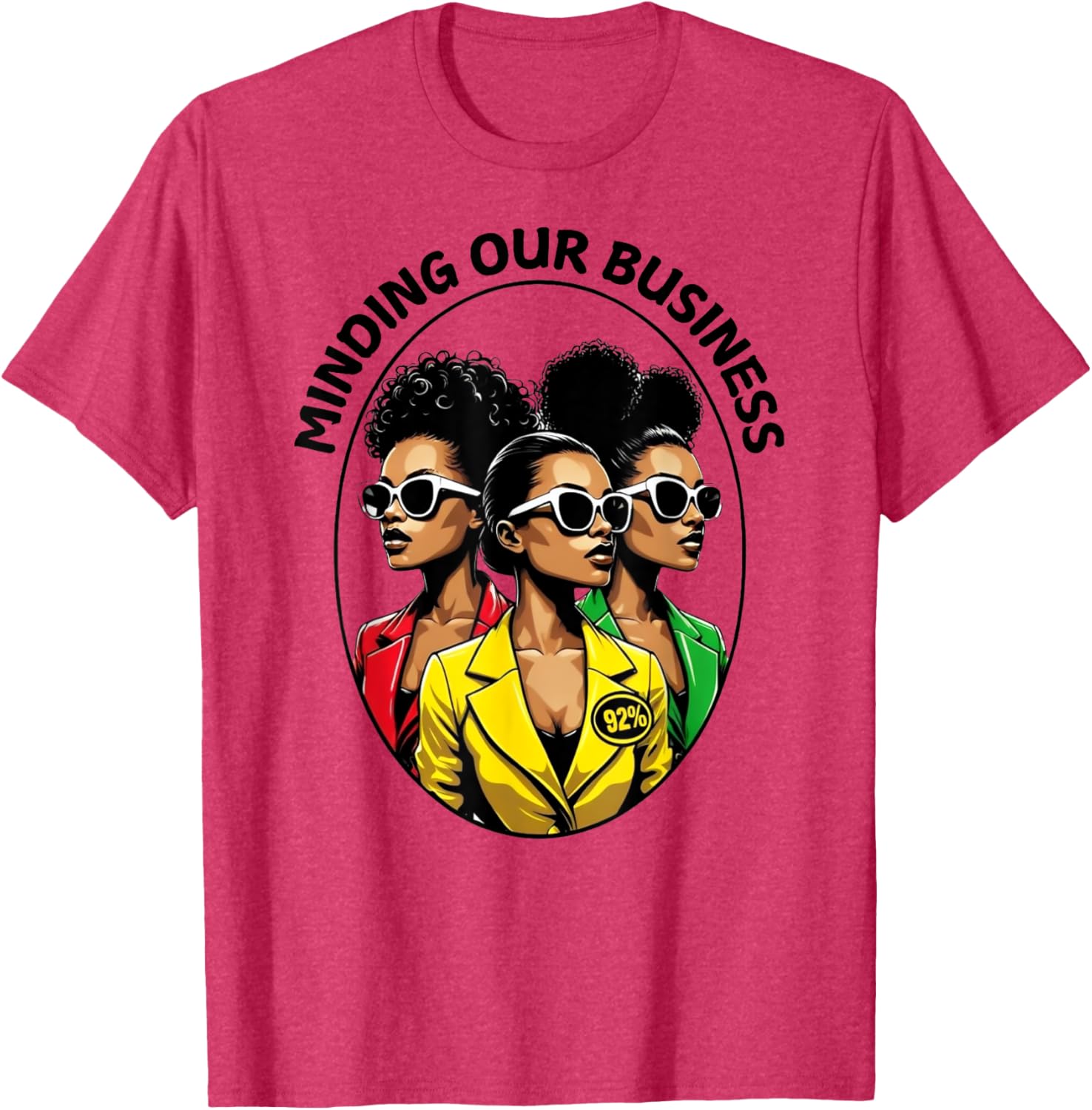 92 Percent Vote Tee for Black Women - Stylish and Empowering T-Shirt - 11