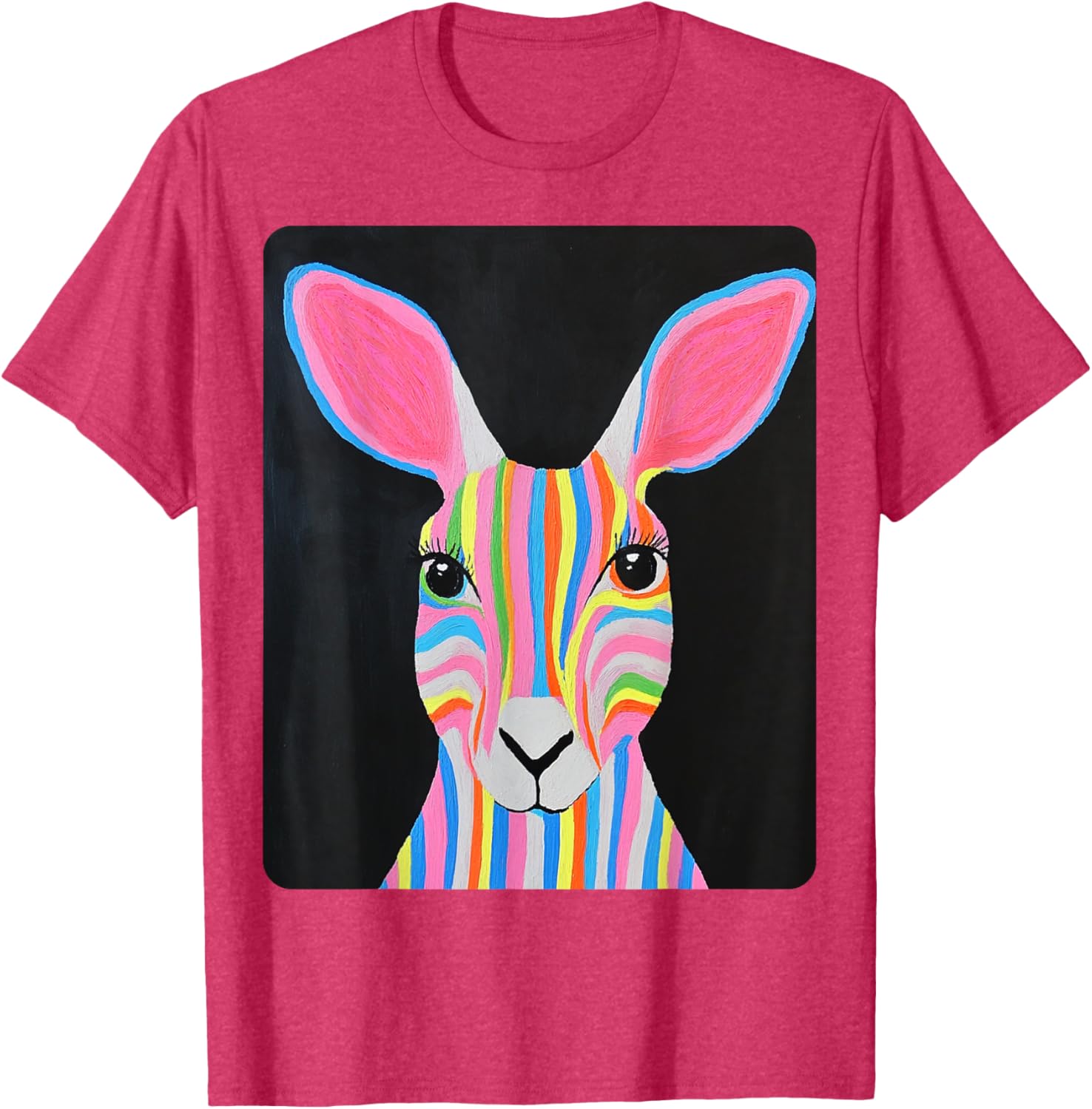 Vibrant Kangaroo Graphic T-Shirt for Style Lovers and Animal Fans - 12