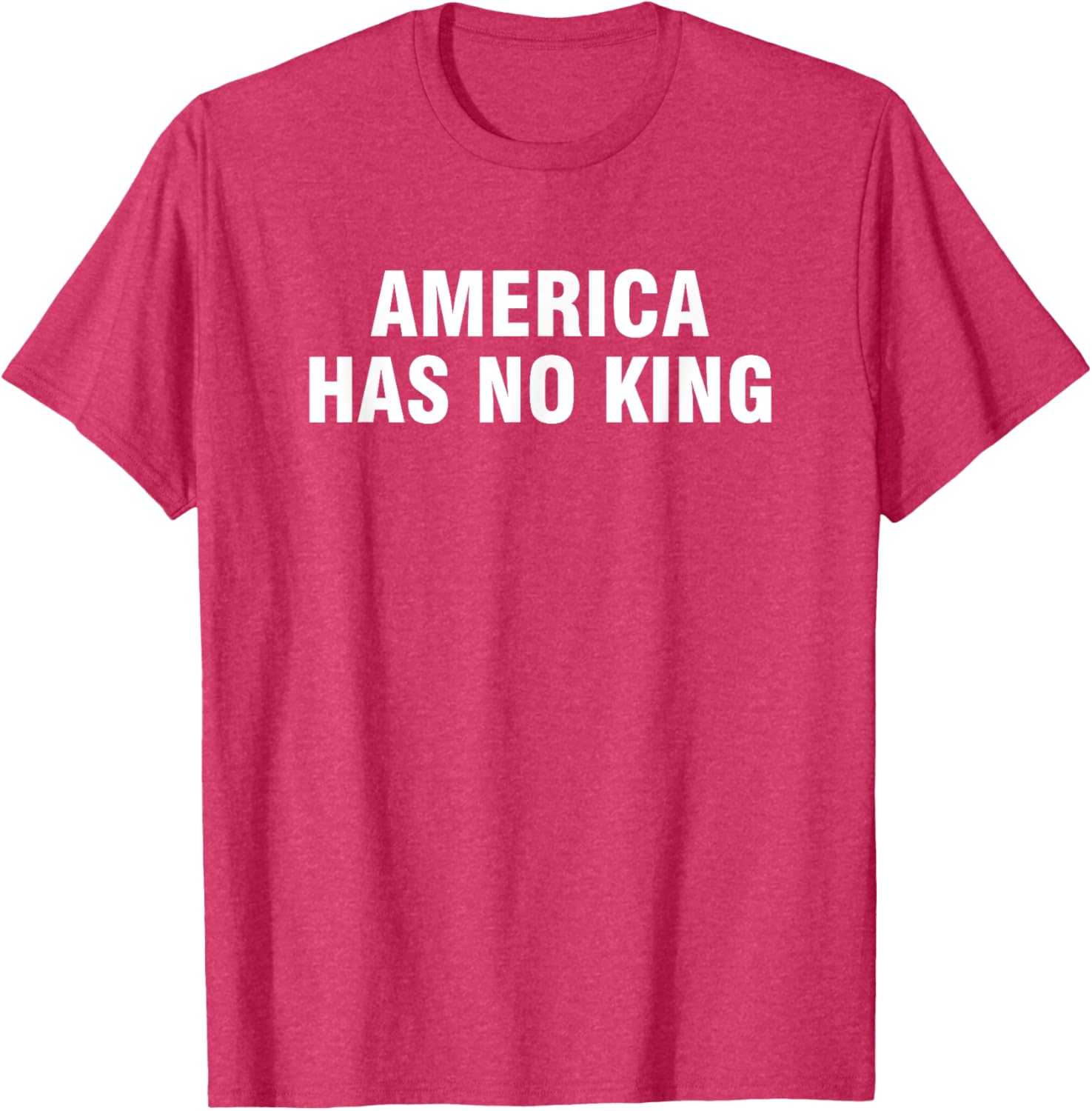America Has No King T-Shirt - Classic Casual Tee for Patriotic Wear - 12