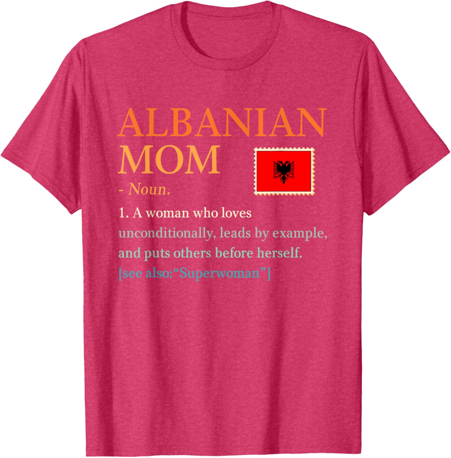 Funny Albanian Mom Pride T-Shirt for Mother's Day Gift - 6