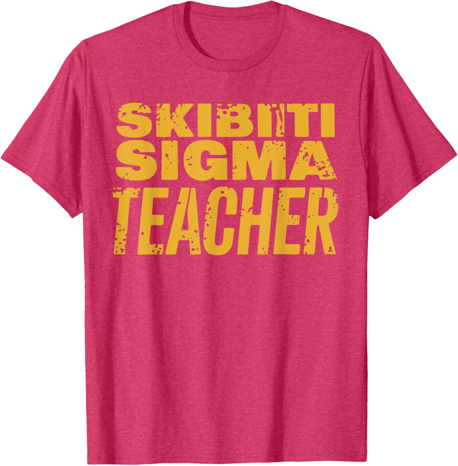 Funny Skibiti Sigma Teacher Appreciation Meme T-Shirt for Educators - 7