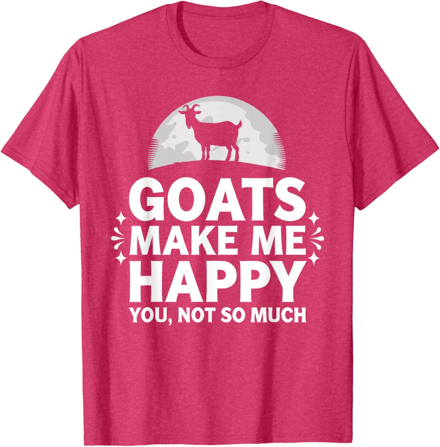 Cool Goat Design T-Shirt for Pygmy Goat Lovers - Unisex Farm Apparel - 1
