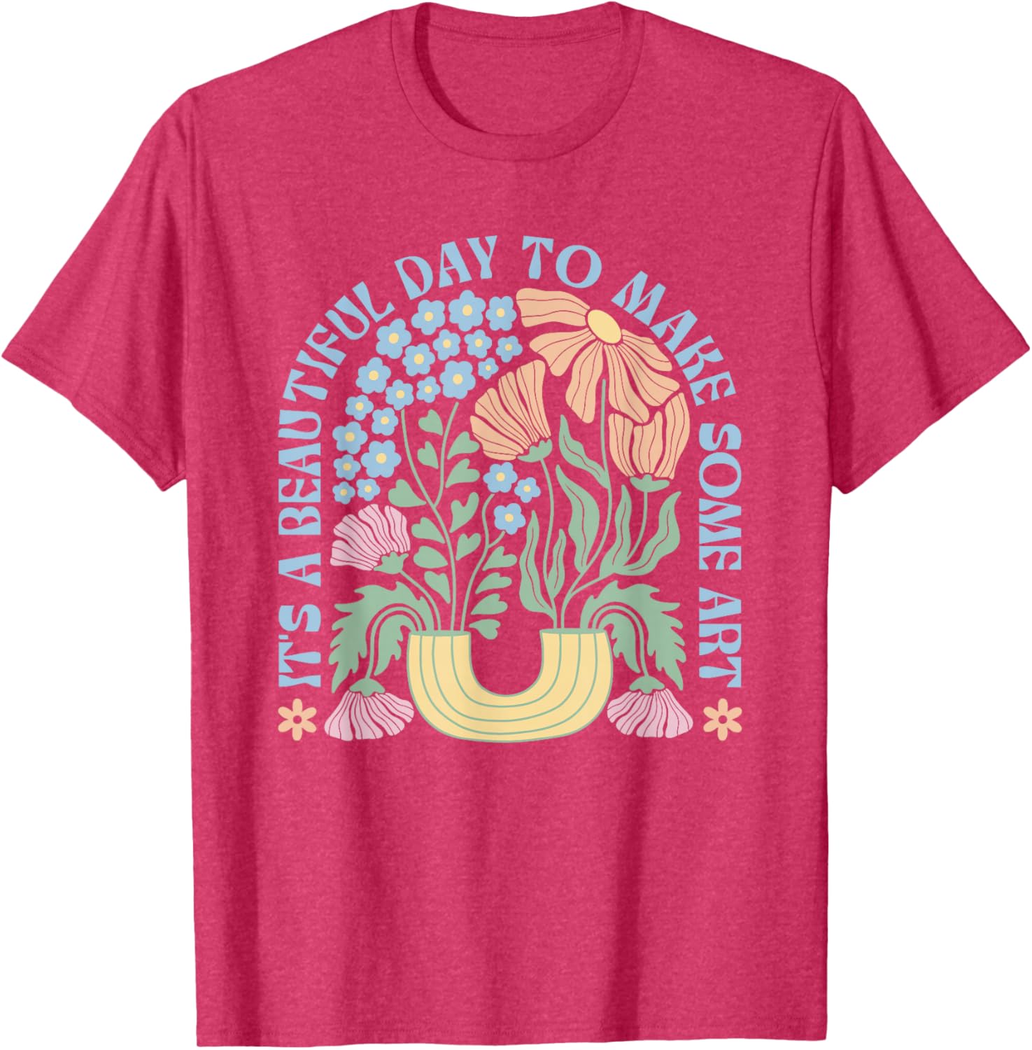 Artistic Gift T-Shirt It's a Beautiful Day to Create for Artists - 18
