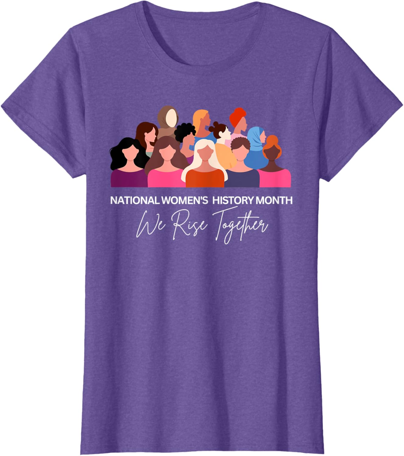 Celebrate Women's History Month 2025 with Stylish T-Shirt for Women - 2