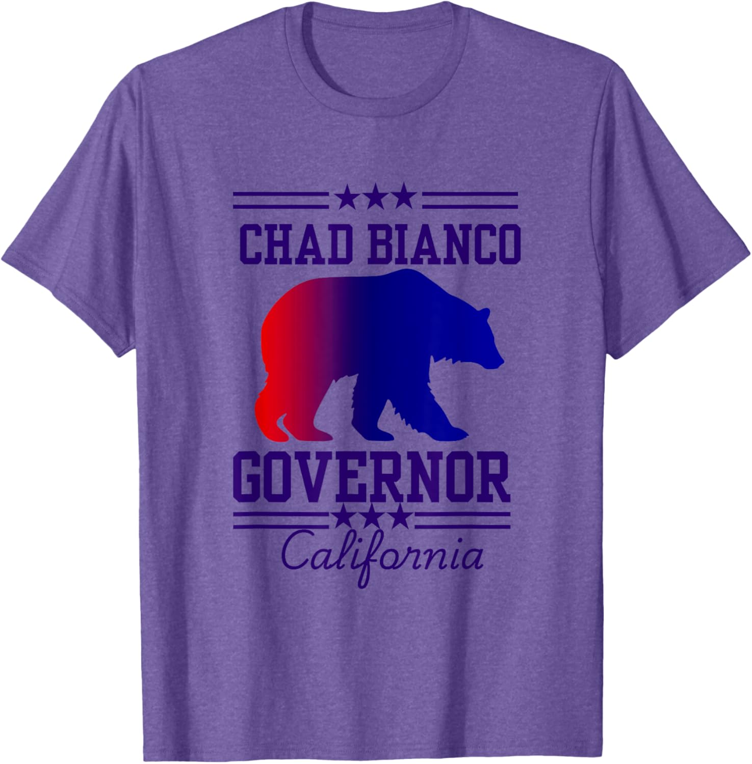 Sheriff Chad Bianco for Governor California Election T-Shirt Stylish Wear - 3