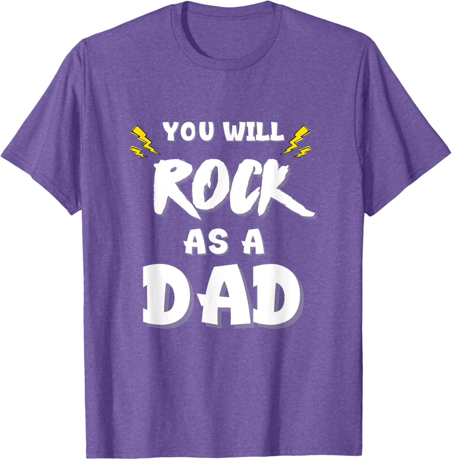 Funny New Dad Gift You Will Rock as a Dad T-Shirt for New Fathers - 8