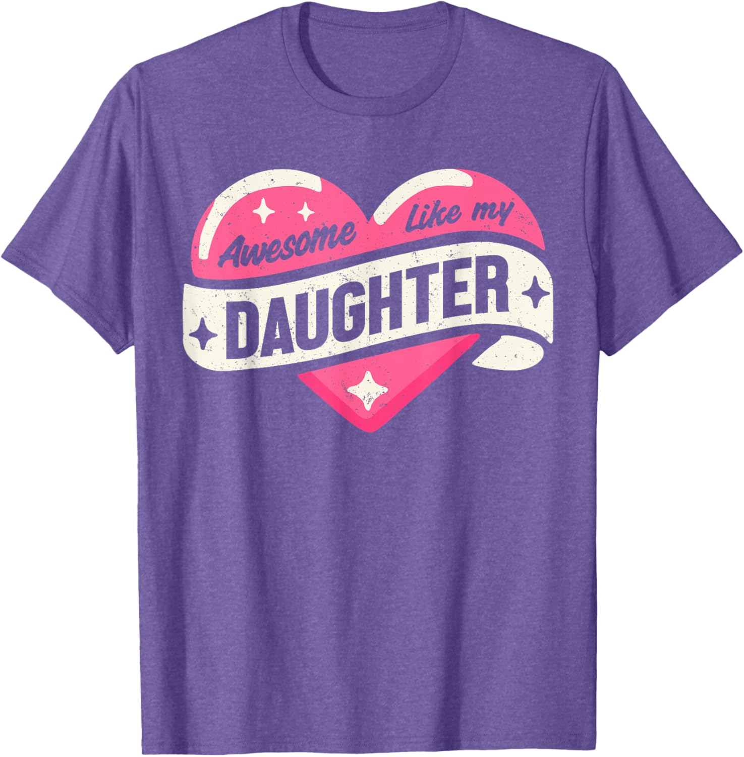 Funny Father's Day T-Shirt Awesome Like My Daughter Gifts for Dad - 3