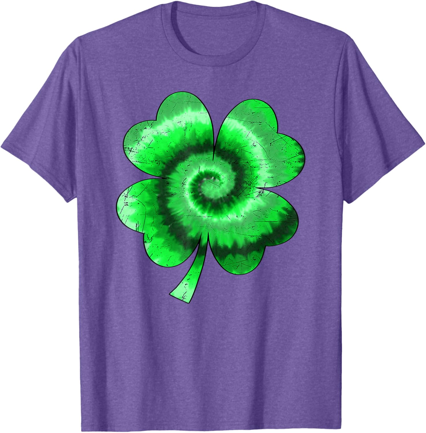 Tie Dye Shamrock T-Shirt for St Patrick's Day - Fun for All Ages - 28
