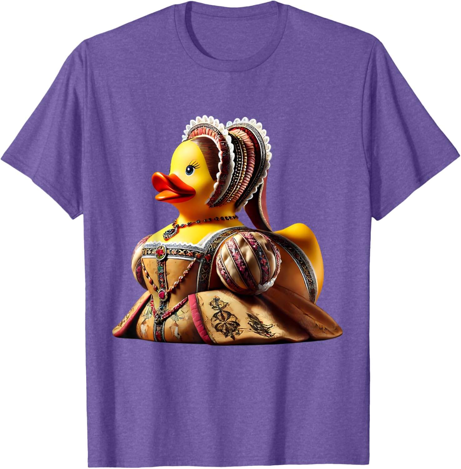 Rubber Duck Anne Boleyn T-Shirt Fun Historical Figure Apparel - 18
