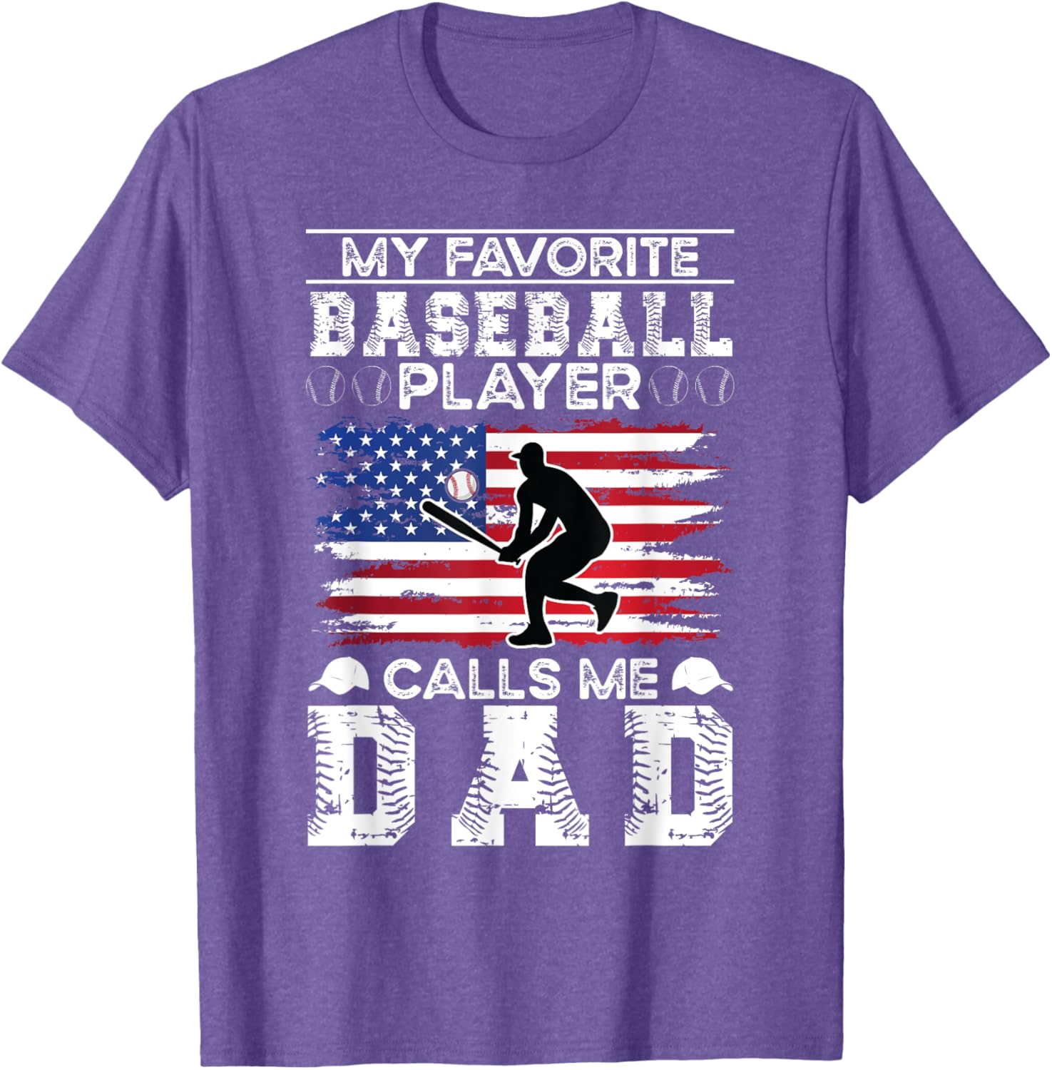 Cool Baseball Dad T-Shirt for Sports Lovers - Comfortable & Stylish Gear - 9
