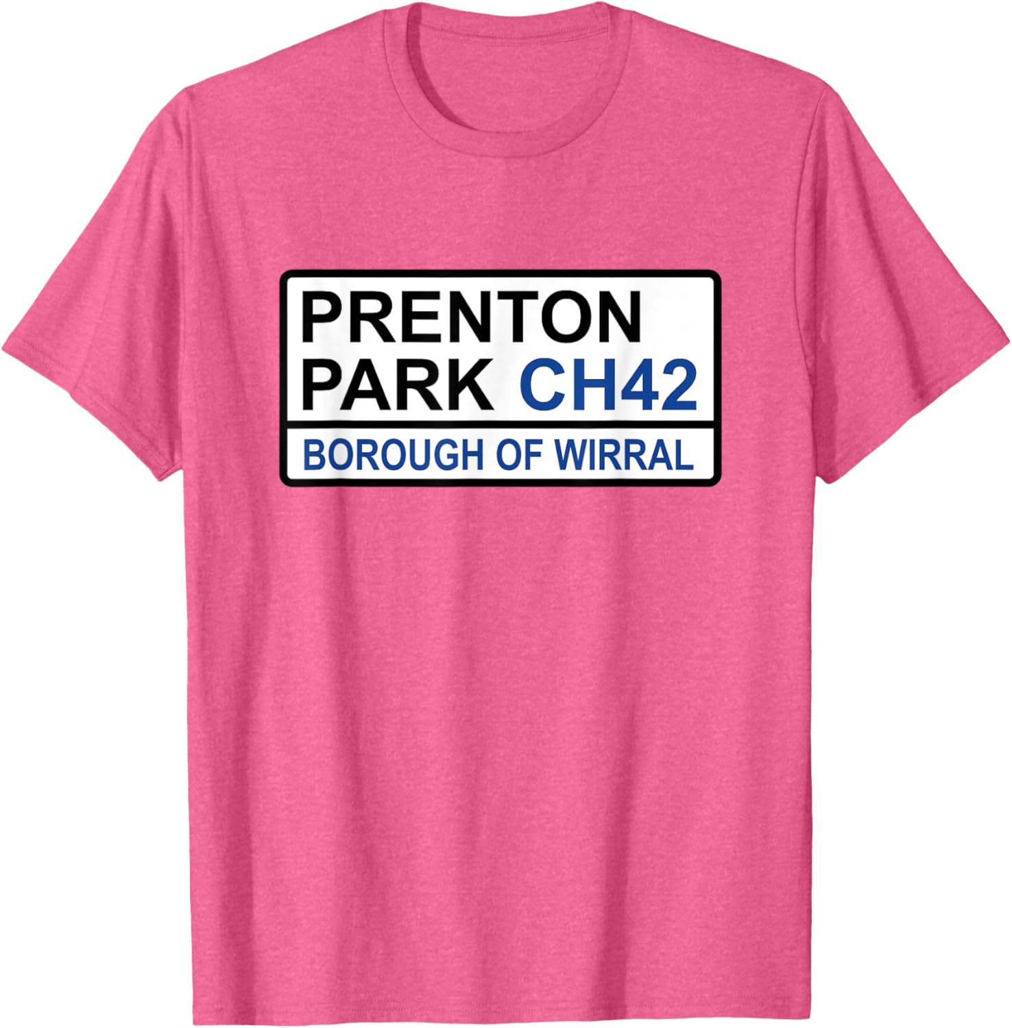 Tranmere Rovers Prenton Park Street Sign T-Shirt for Fans and Style - 7