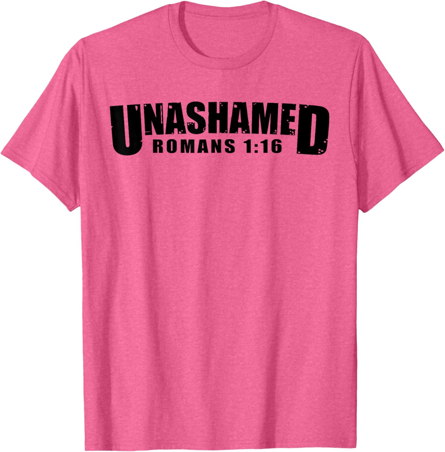 Unashamed Romans 1:16 Christian Faith T-Shirt for Believers and Friends - 18