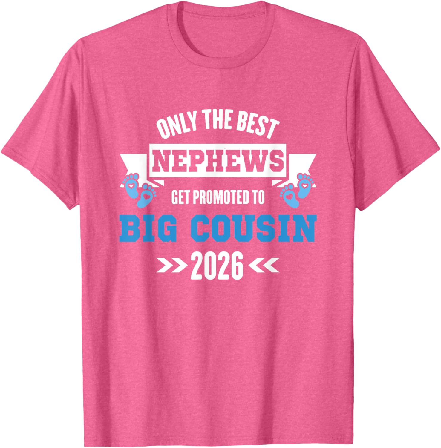 Best Nephew Big Cousin T-Shirt Est 2026 Perfect Gift for Family - 20