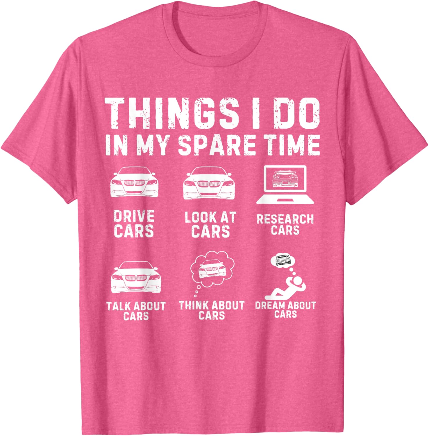 Car Enthusiast Men's T-Shirt for Spare Time Fun and Style - 12