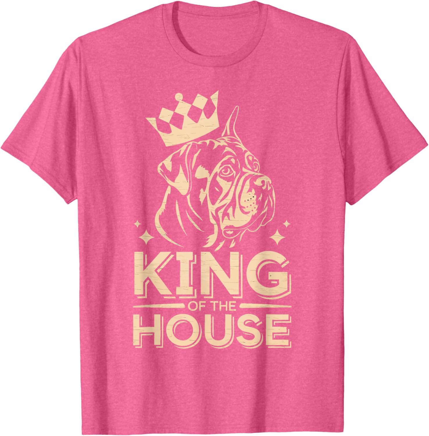 Cane Corso King of the House T-Shirt for Dog Lovers and Owners - 23