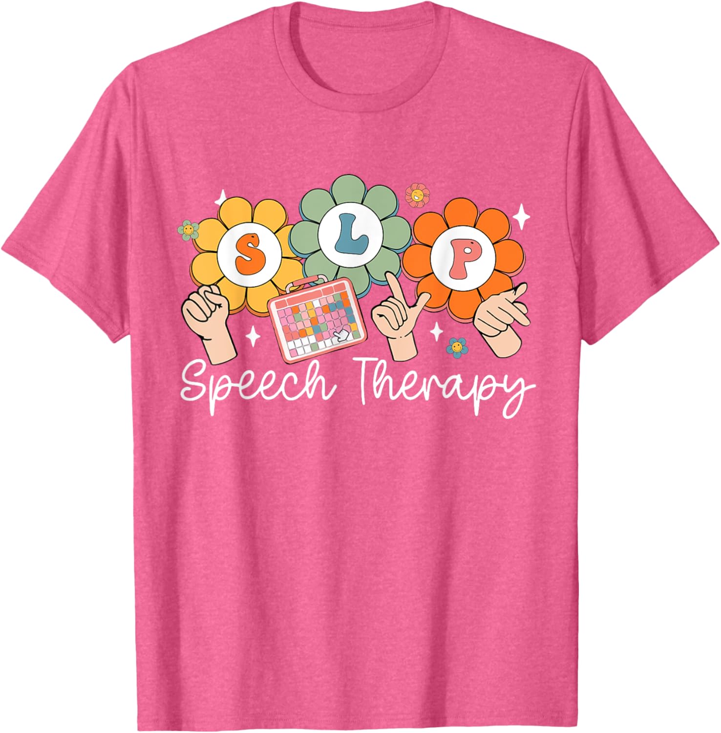 Therapy Speech Language Pathologist SLP T-Shirt for Speech Therapists - 17