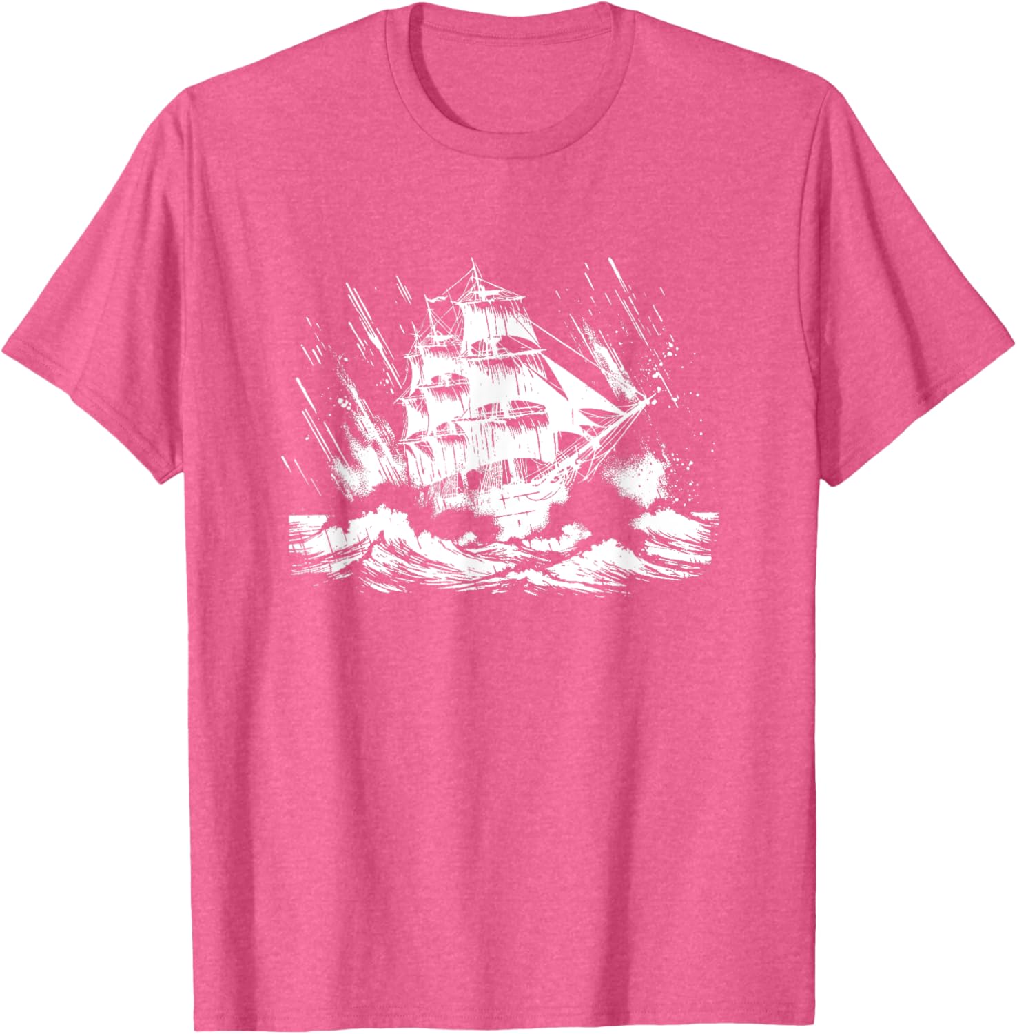 Snirt Three Master Sailing Ship T-Shirt Hoodie for Nautical Lovers - 13