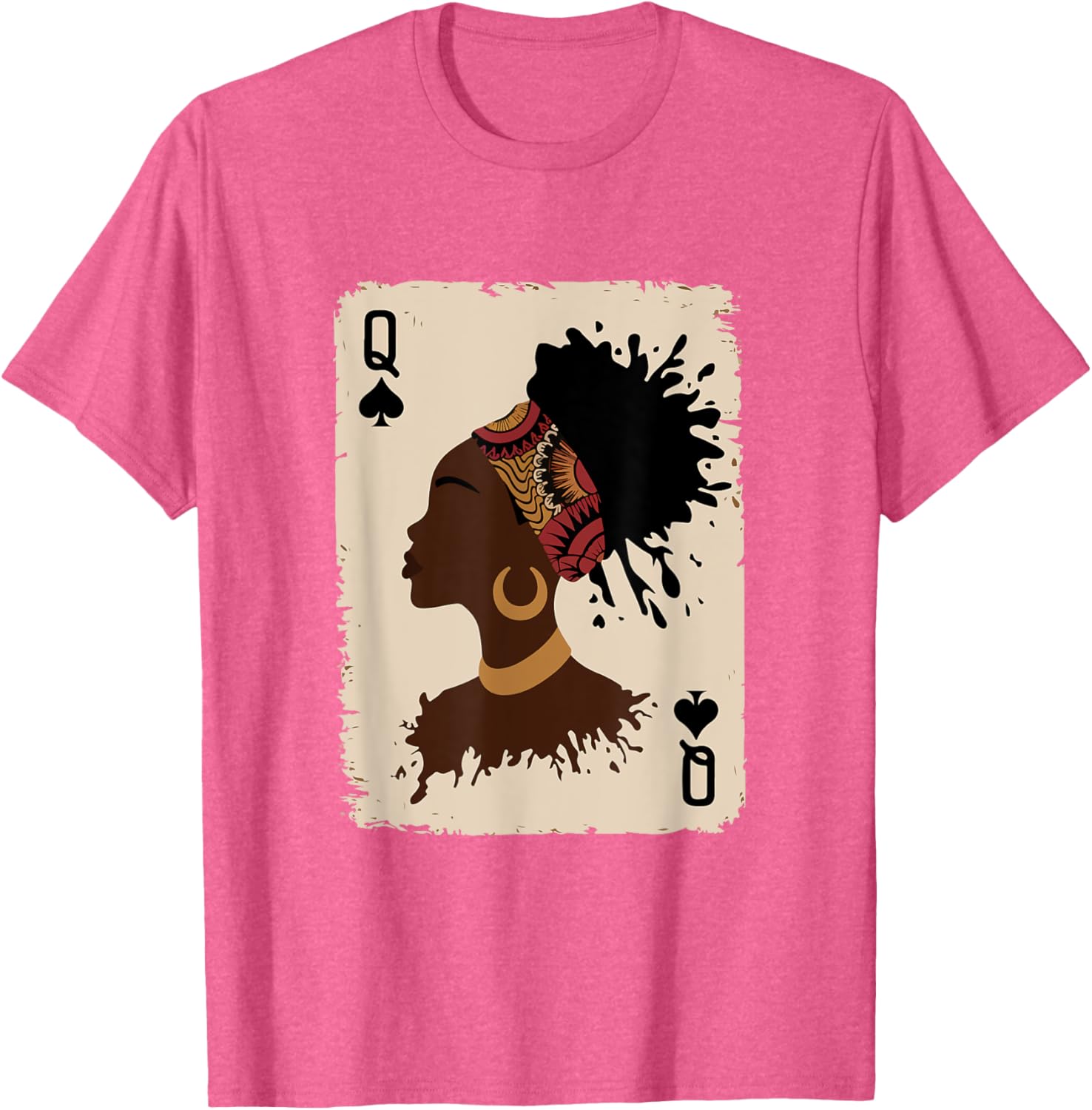 Black Queen Afro Dope Melanin Shirt for Proud African American Women - 2