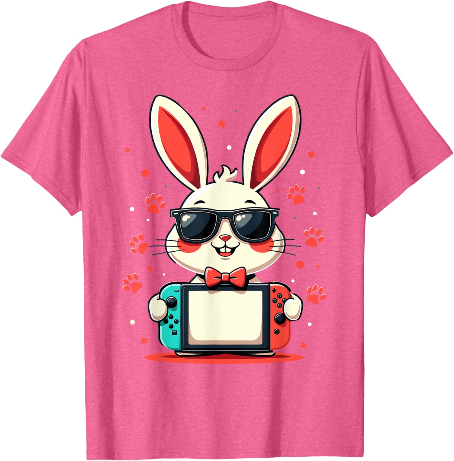 Cute Bunny Gaming Controller T-Shirt for Easter Gamer Boys Gifts - 22