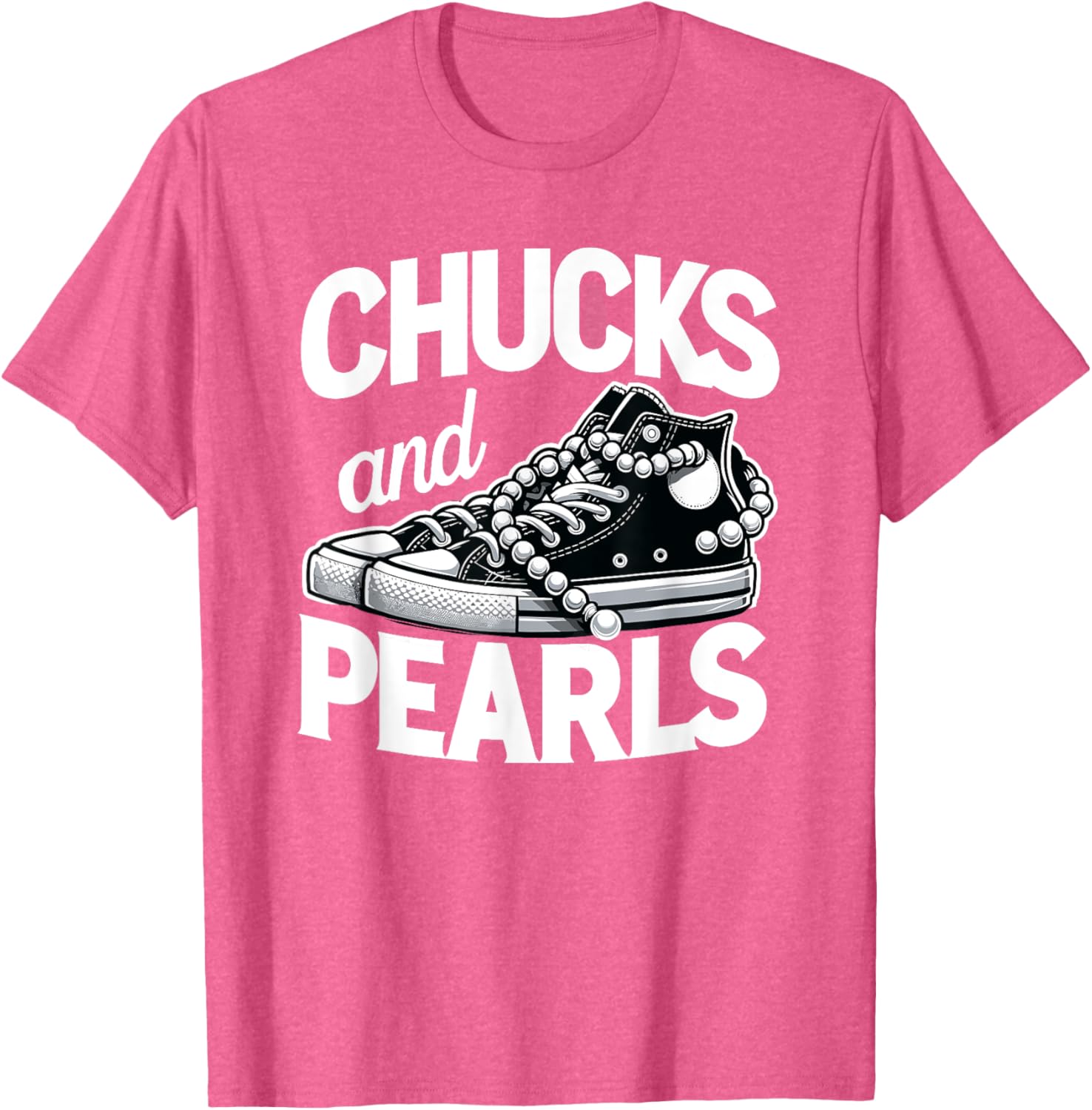 Chucks Cute Women's Pearl T-Shirt for Stylish Comfort and Elegance - 24