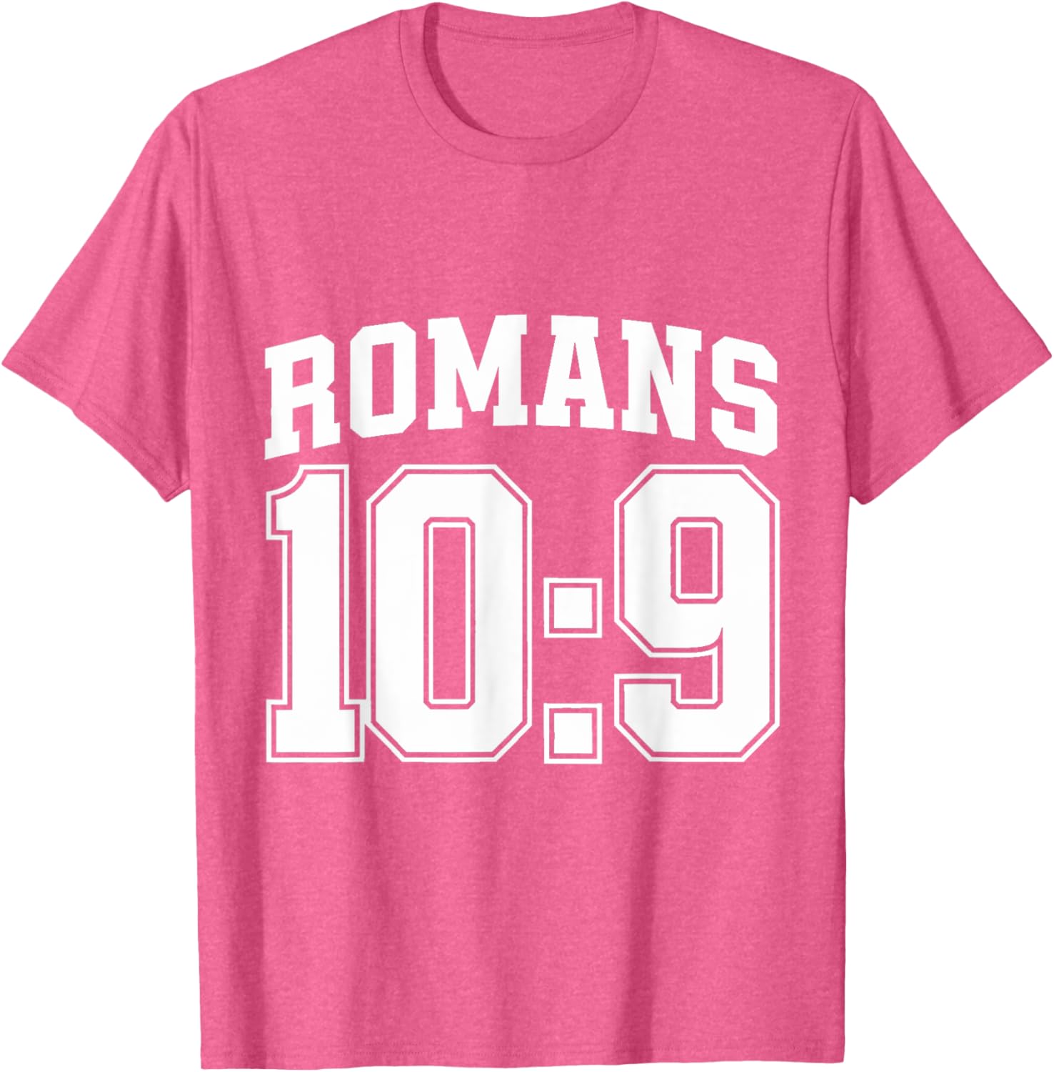Romans 10:9 Christian Sports Jersey Motivational T-Shirt for All Fans - 25
