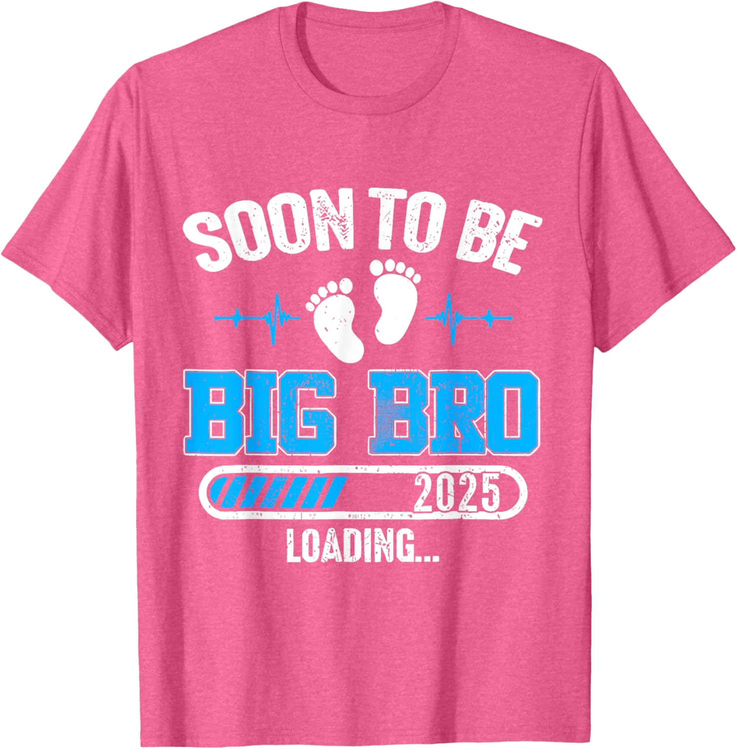 Soon To Be Big Brother 2025 Loading Pregnancy Announcement T-Shirt - 8