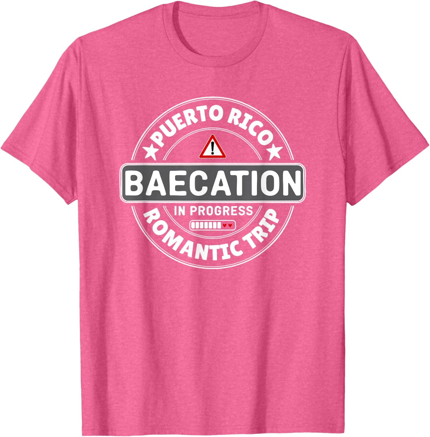 Couples Matching 1st Puerto Rico Baecation Romantic Travel T-Shirt - 25